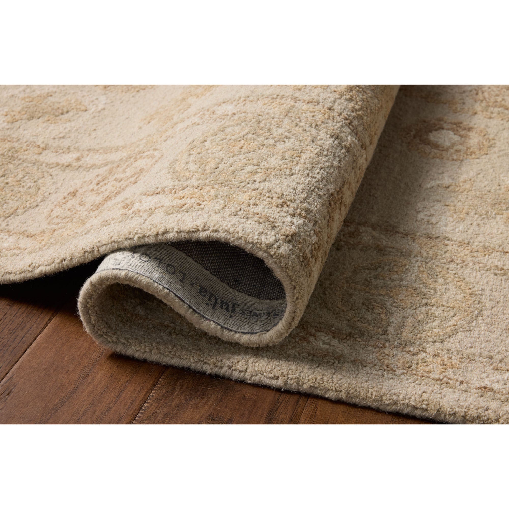 Chris Loves Julia x Loloi Dorothea Dove/Natural Rug