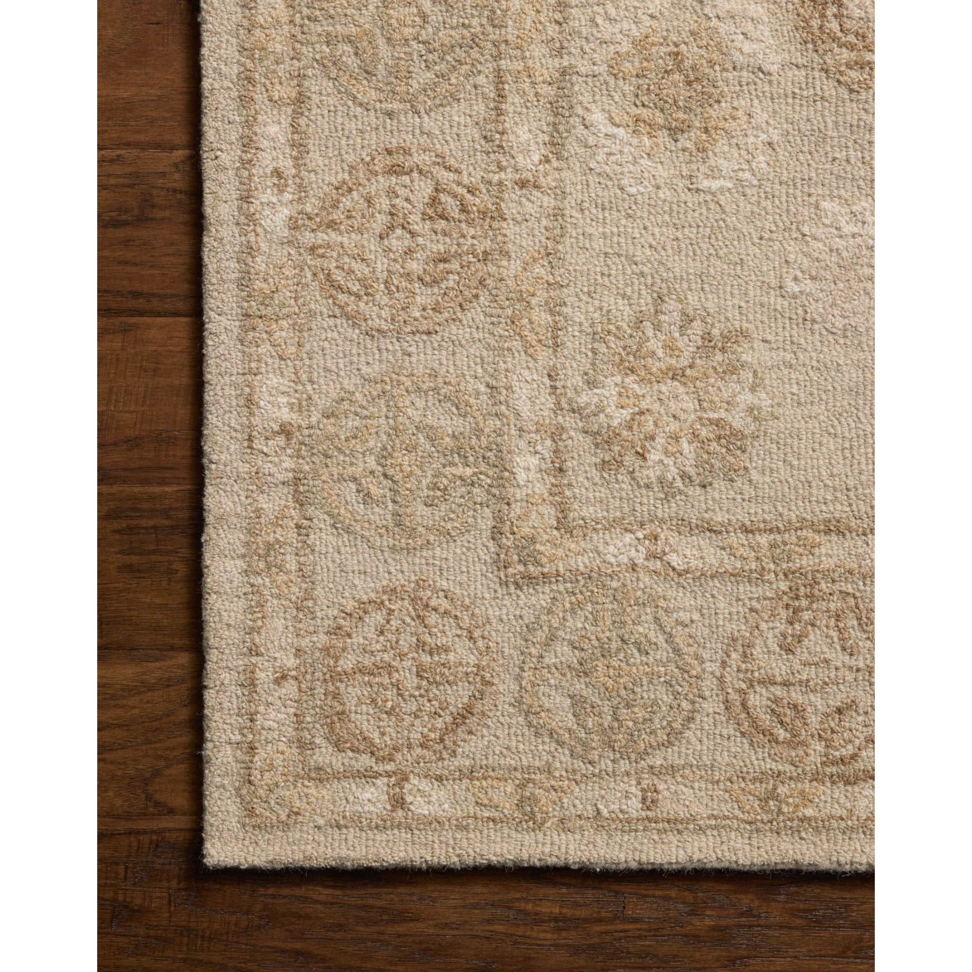 Chris Loves Julia x Loloi Dorothea Dove/Natural Rug