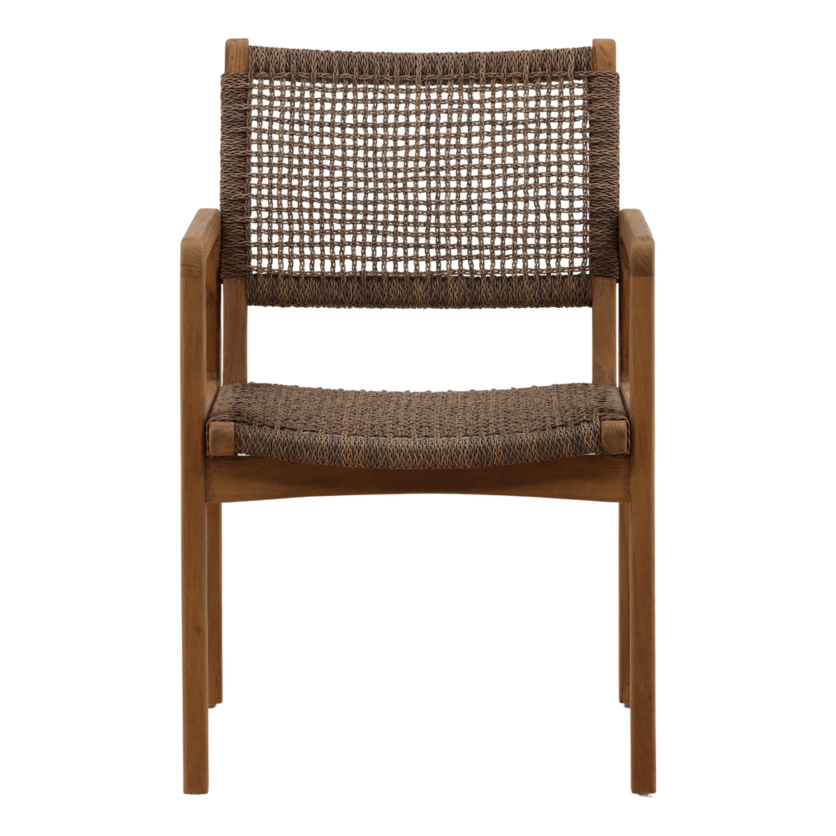 Claiborn Outdoor Dining Chair Light Brown - Set of 2