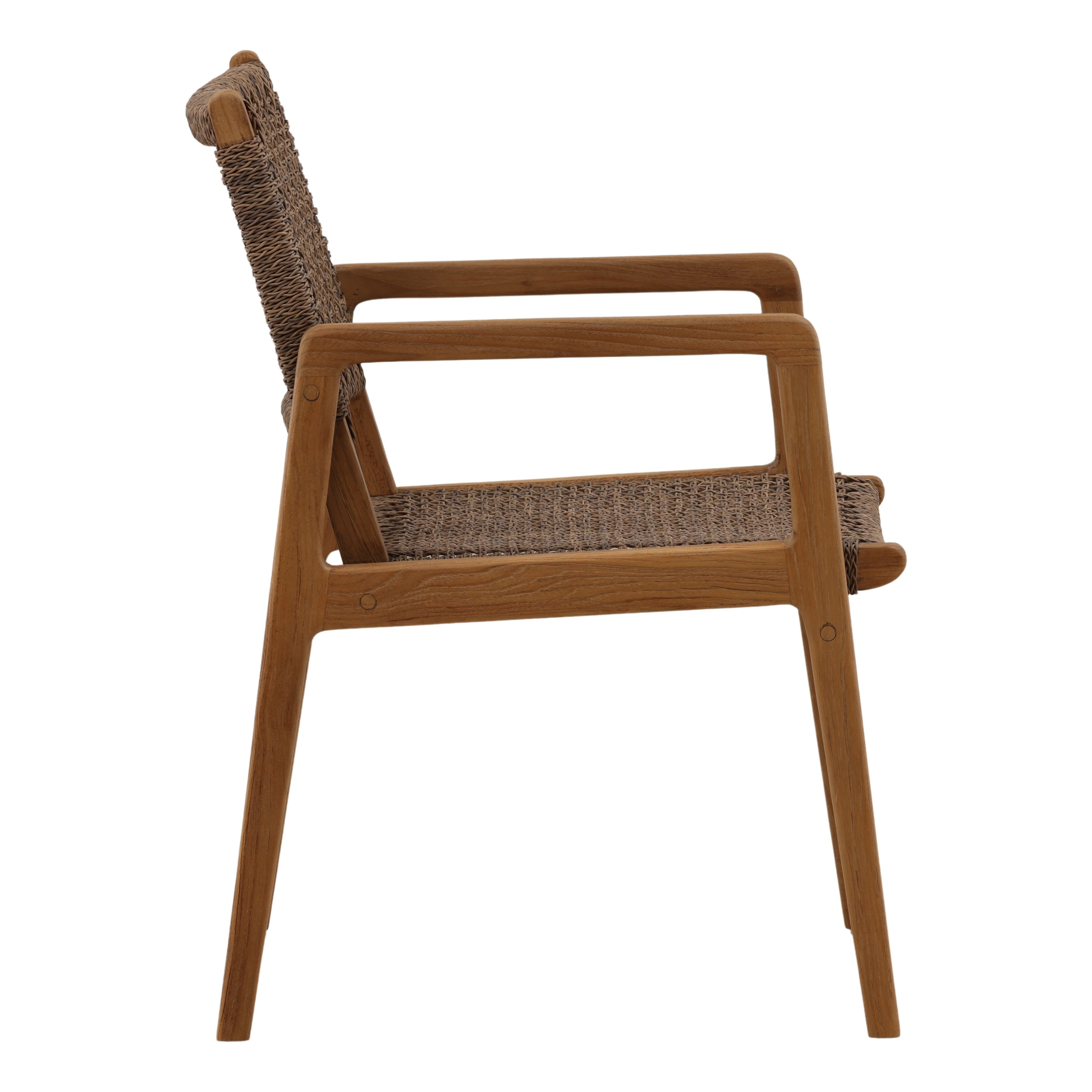 Claiborn Outdoor Dining Chair Light Brown - Set of 2