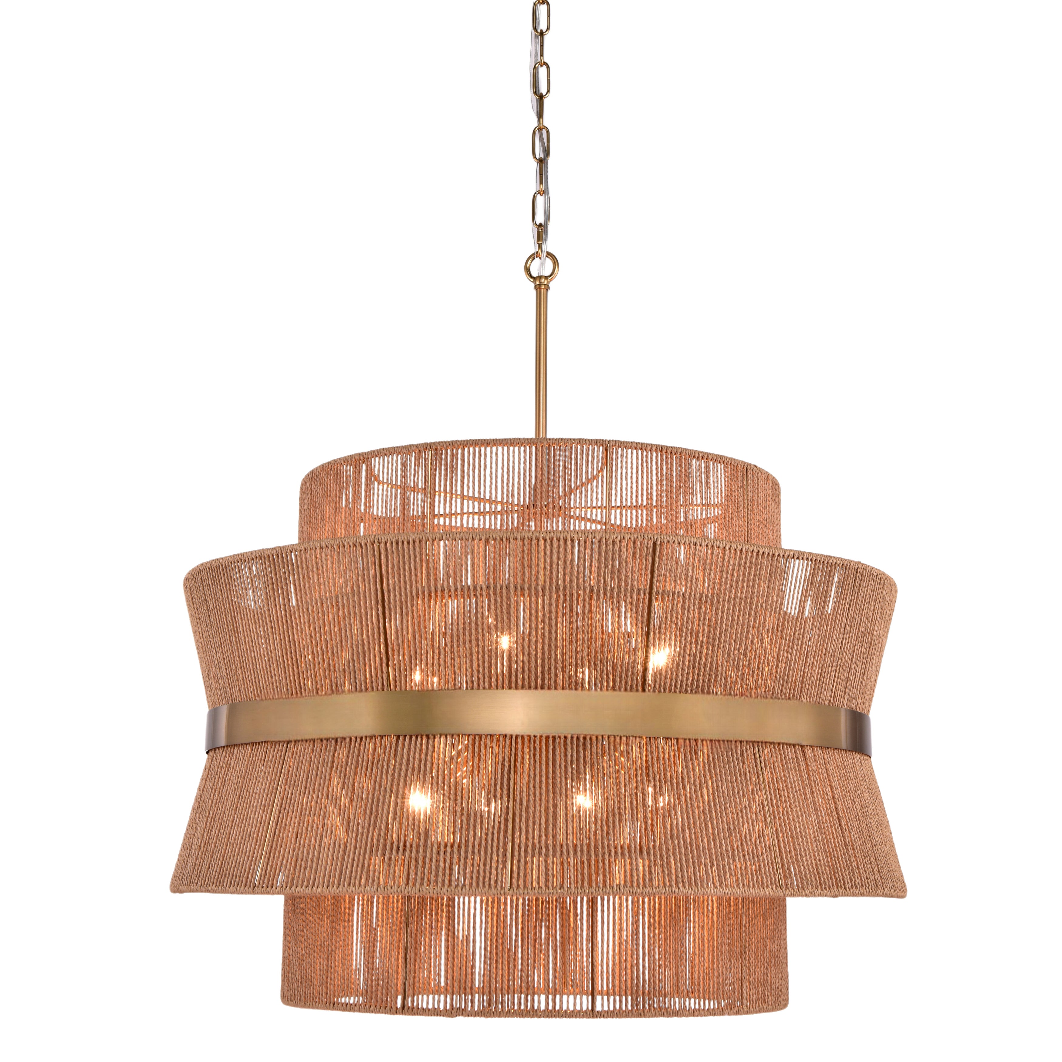 Athello Chandelier Natural
