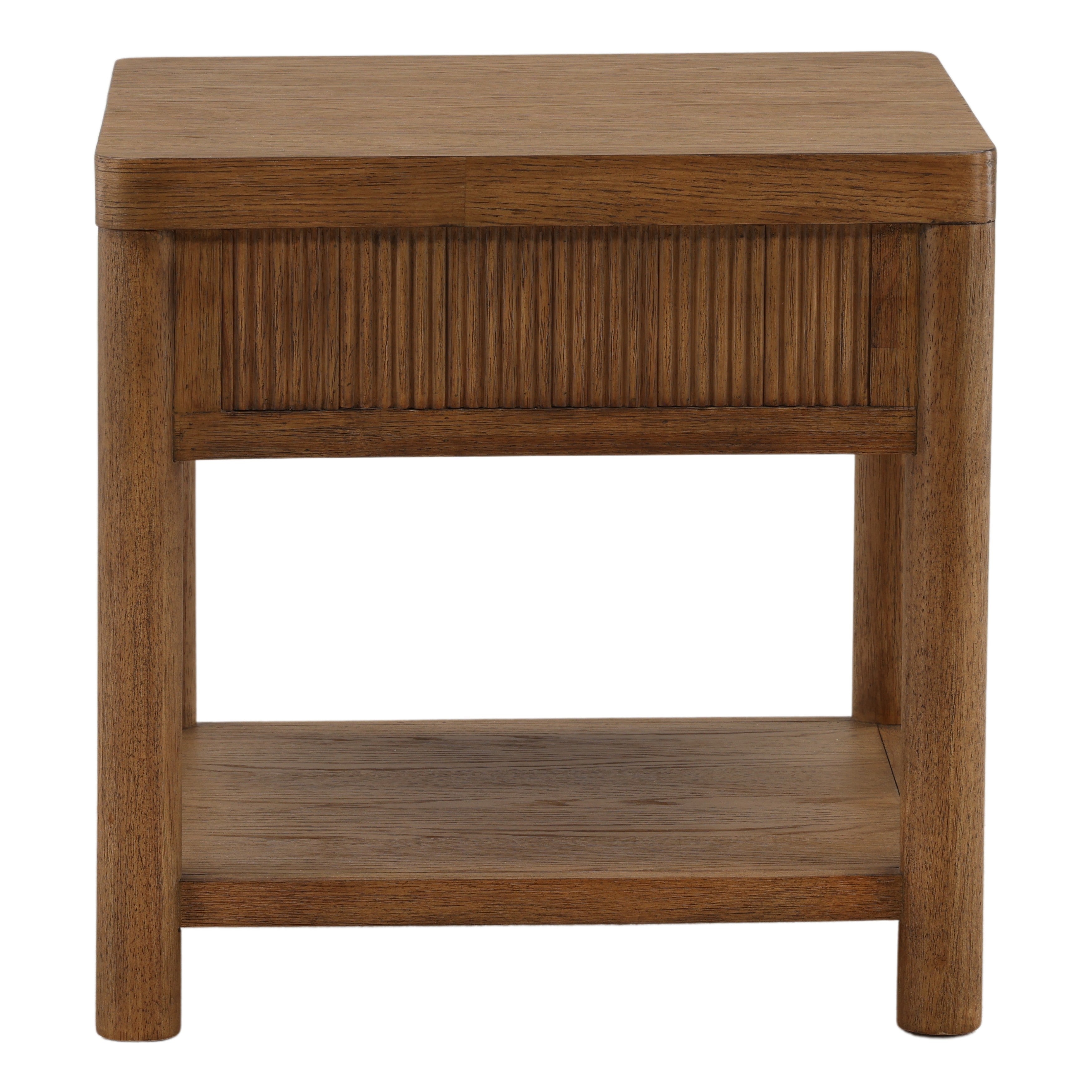 Estrella Side Table Dark Brown