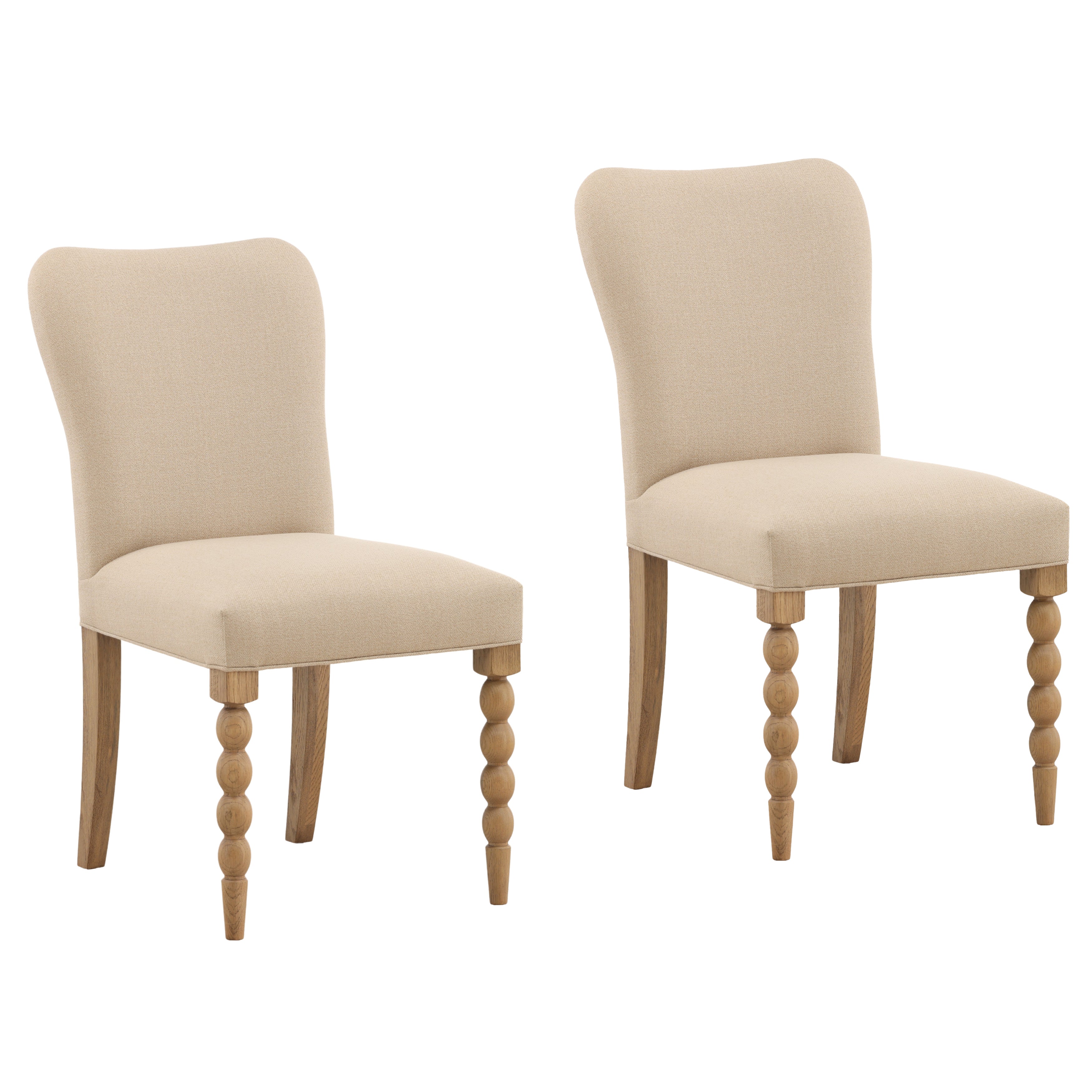 Marlene Dining Chair Beige - Set of 2