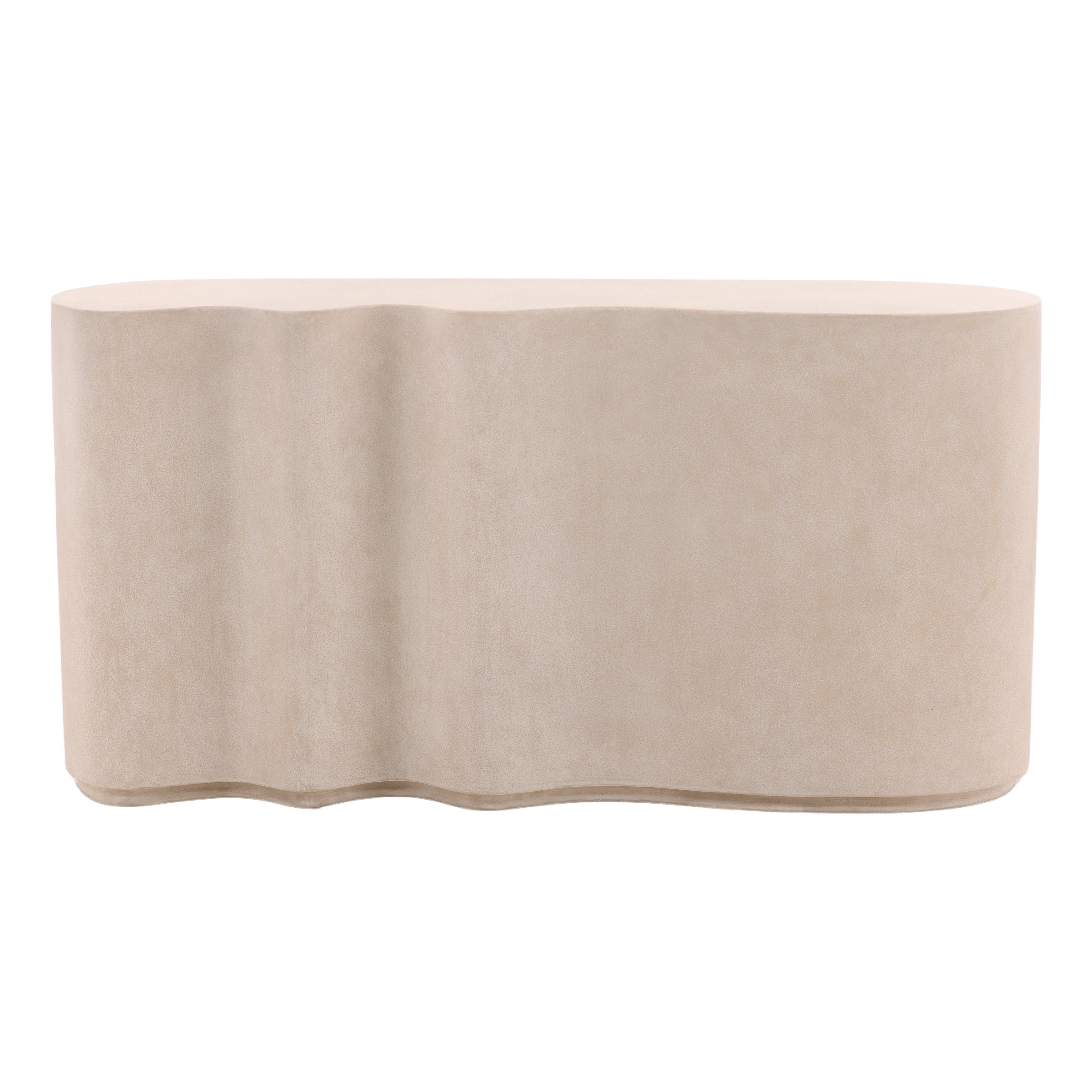 Xylia Outdoor Console Table - Light Grey