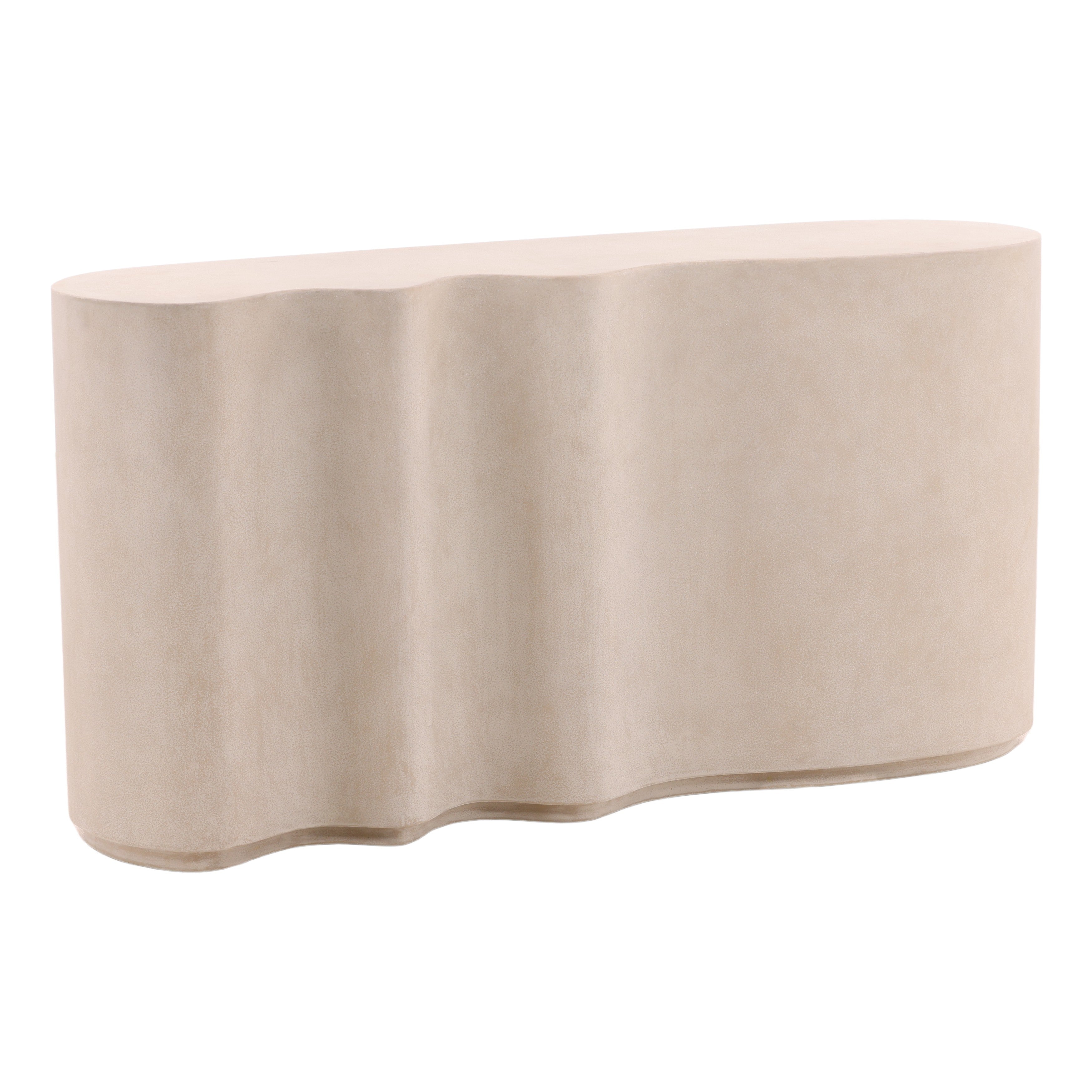 Xylia Outdoor Console Table - Light Grey