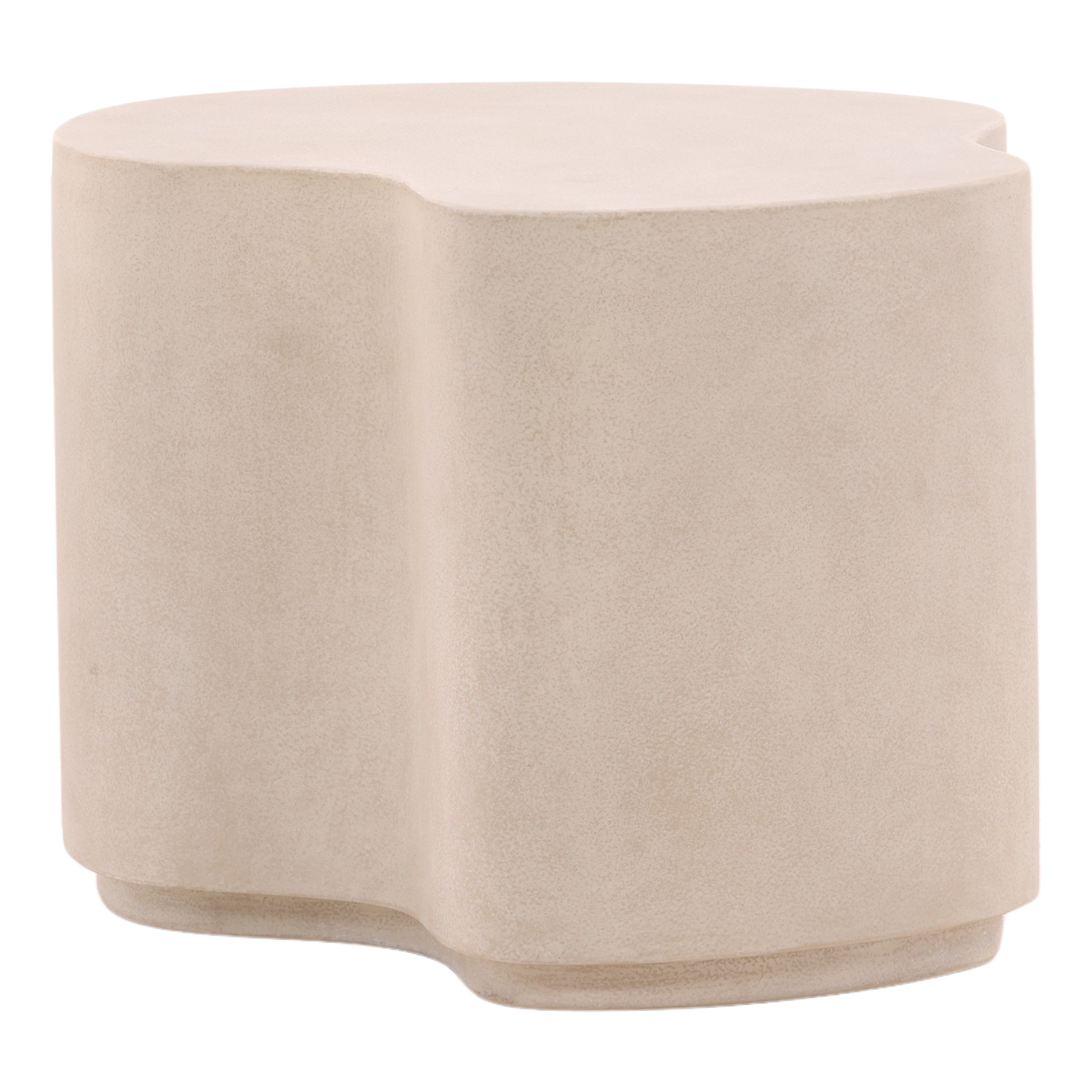 Xylia Outdoor Side Table - Light Grey