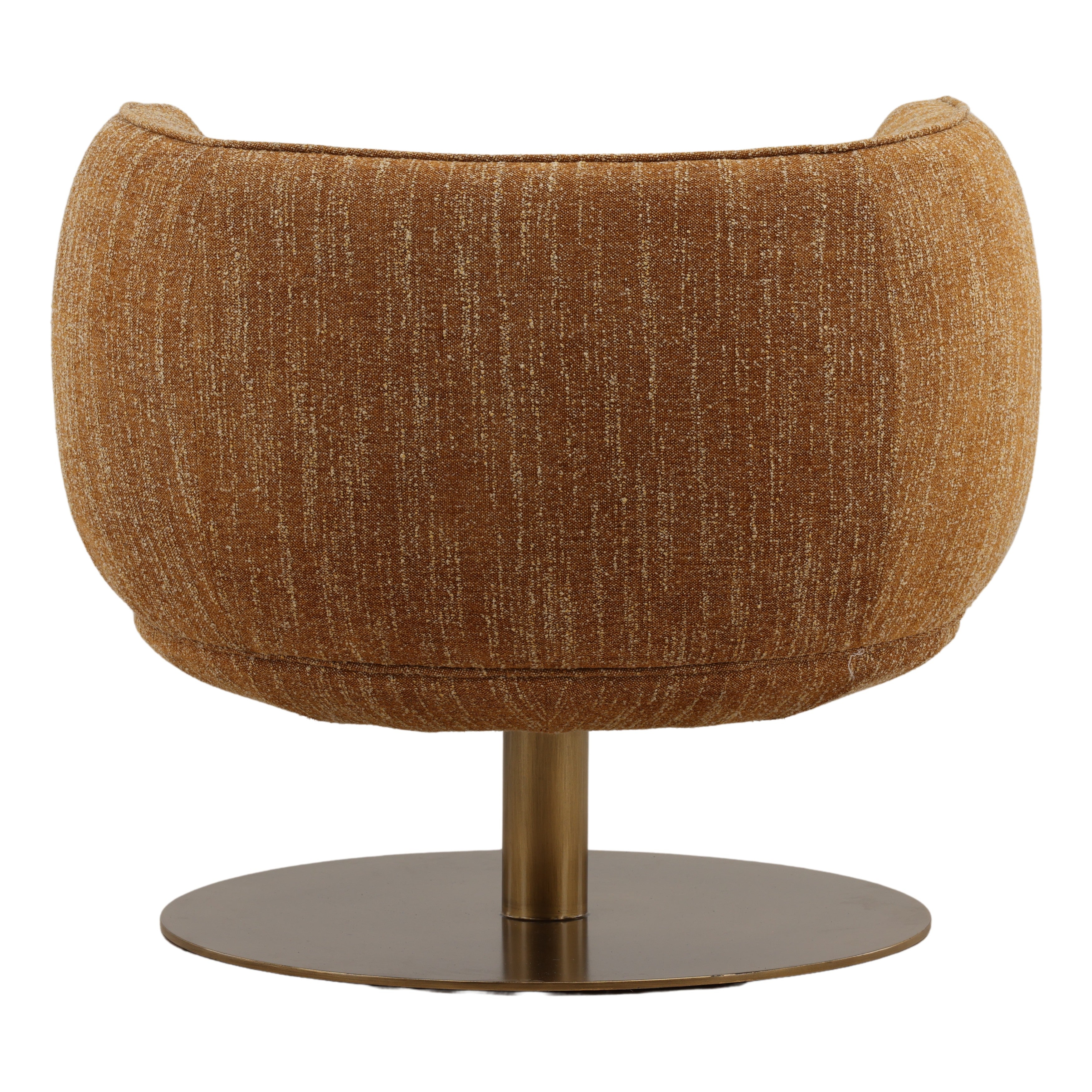 Ayesha Swivel Chair - Mustard