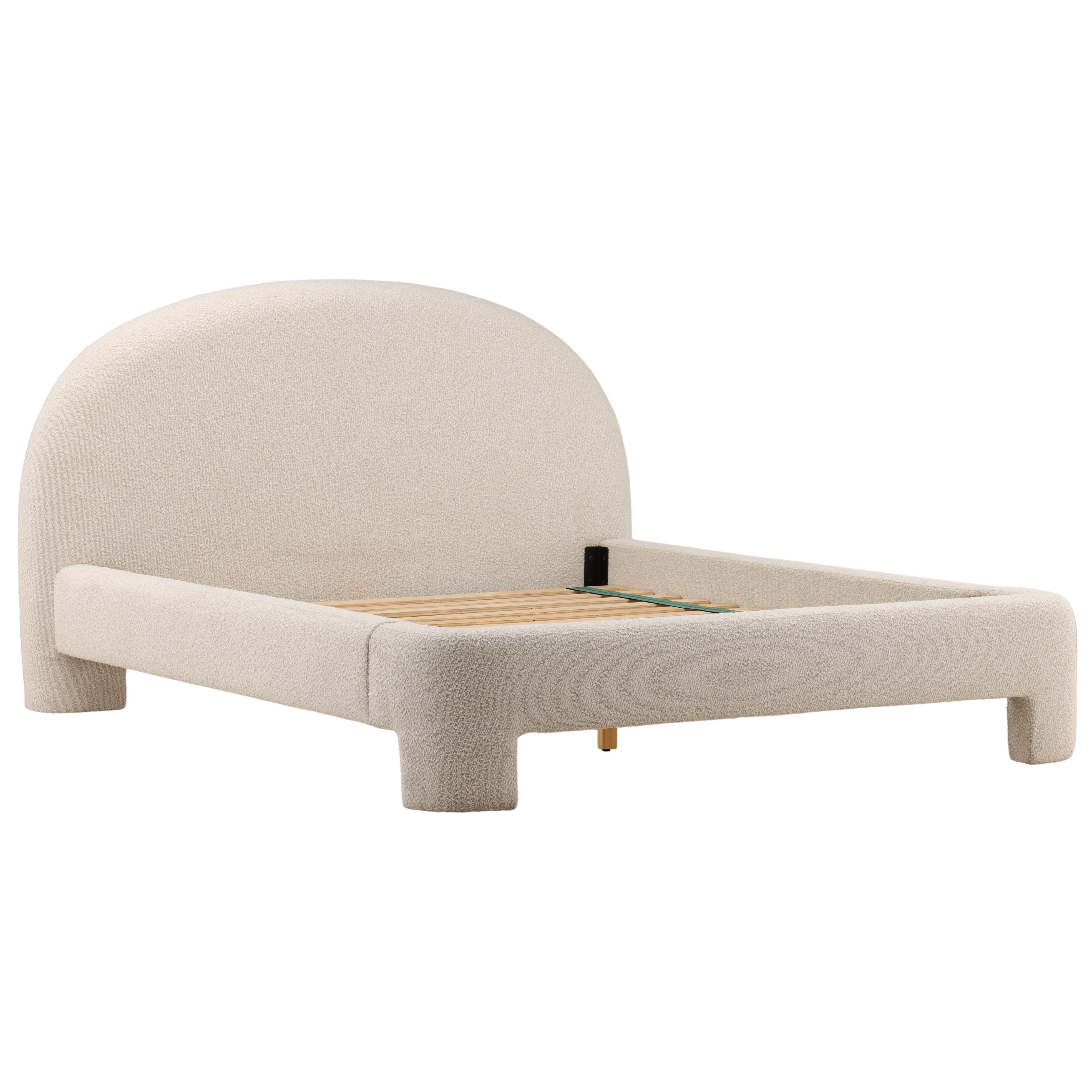 Amina Bed - Cream
