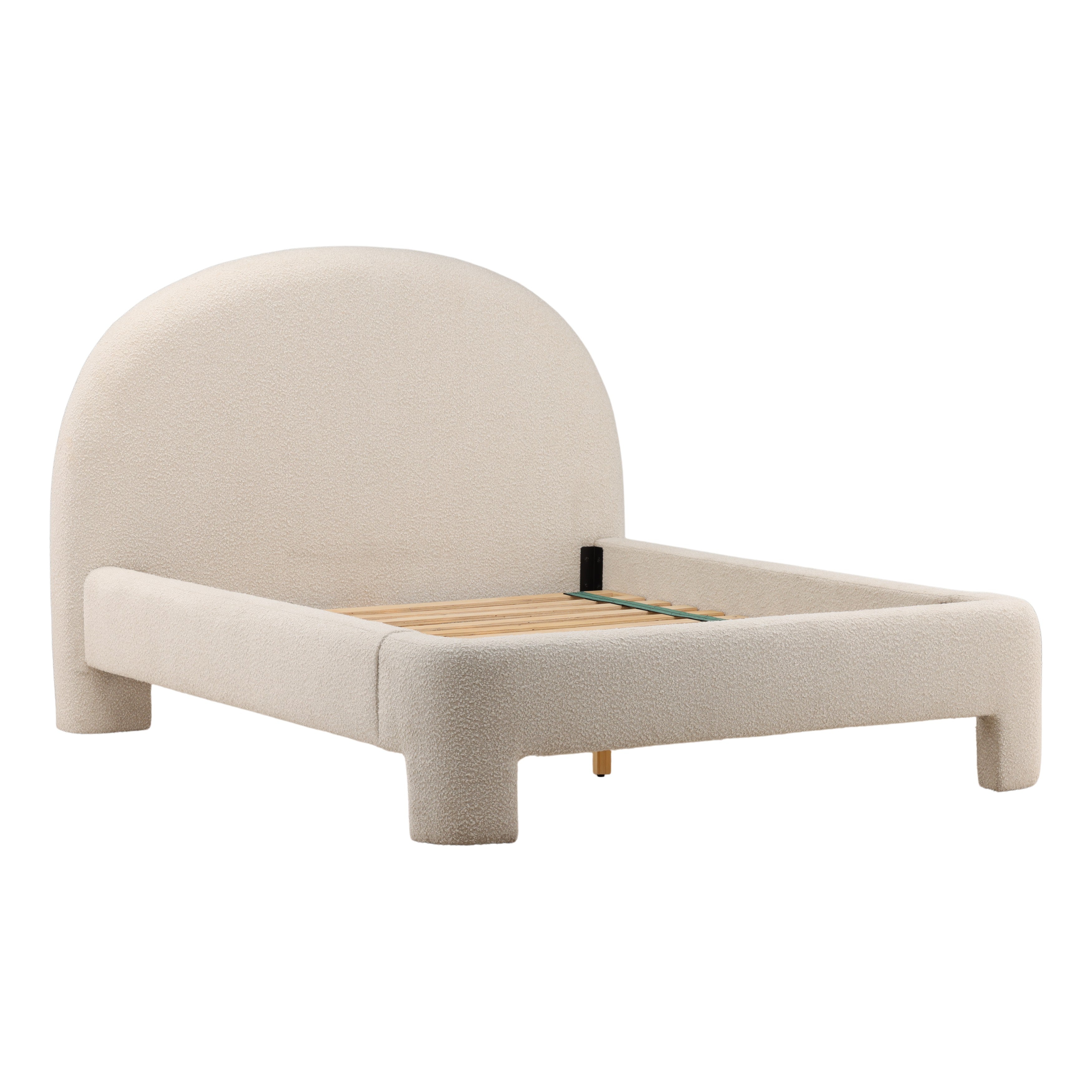 Amina Bed - Cream