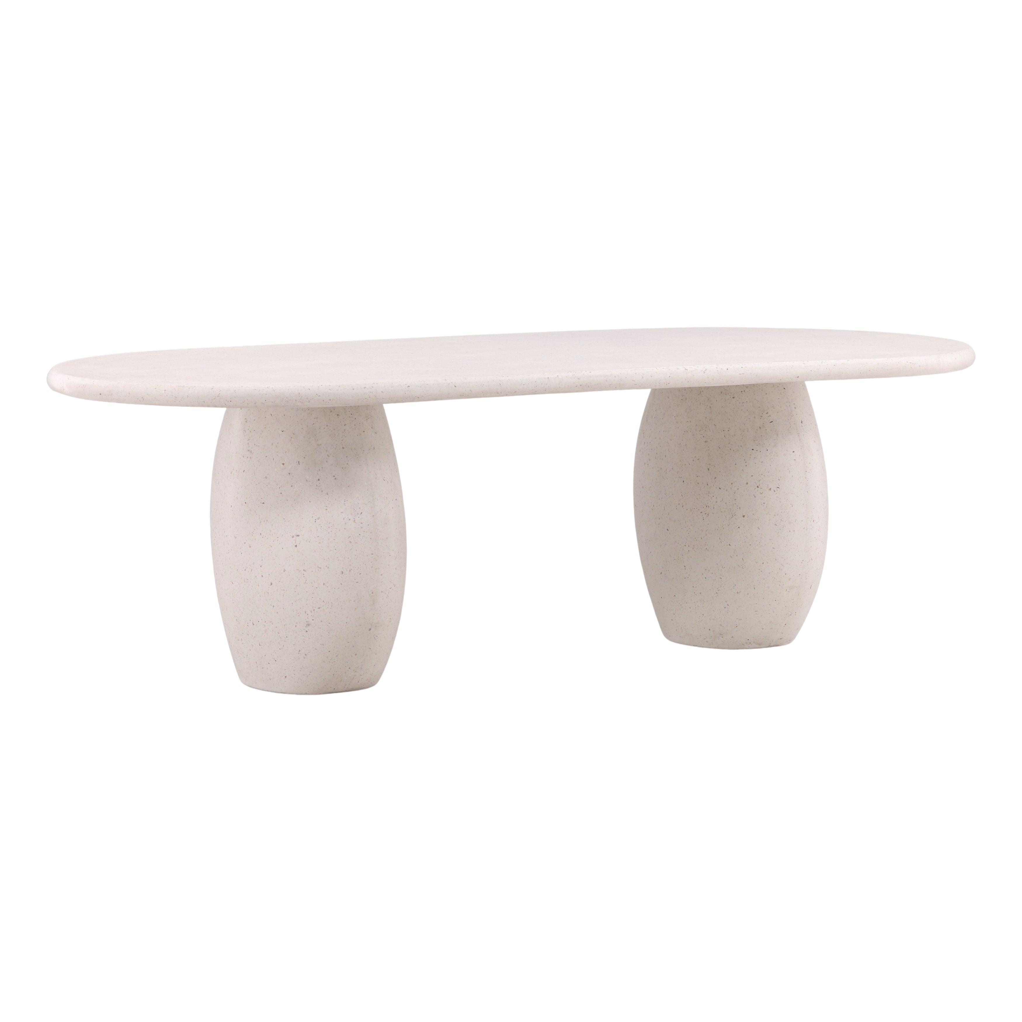 Imogene Outdoor Dining Table - Ivory