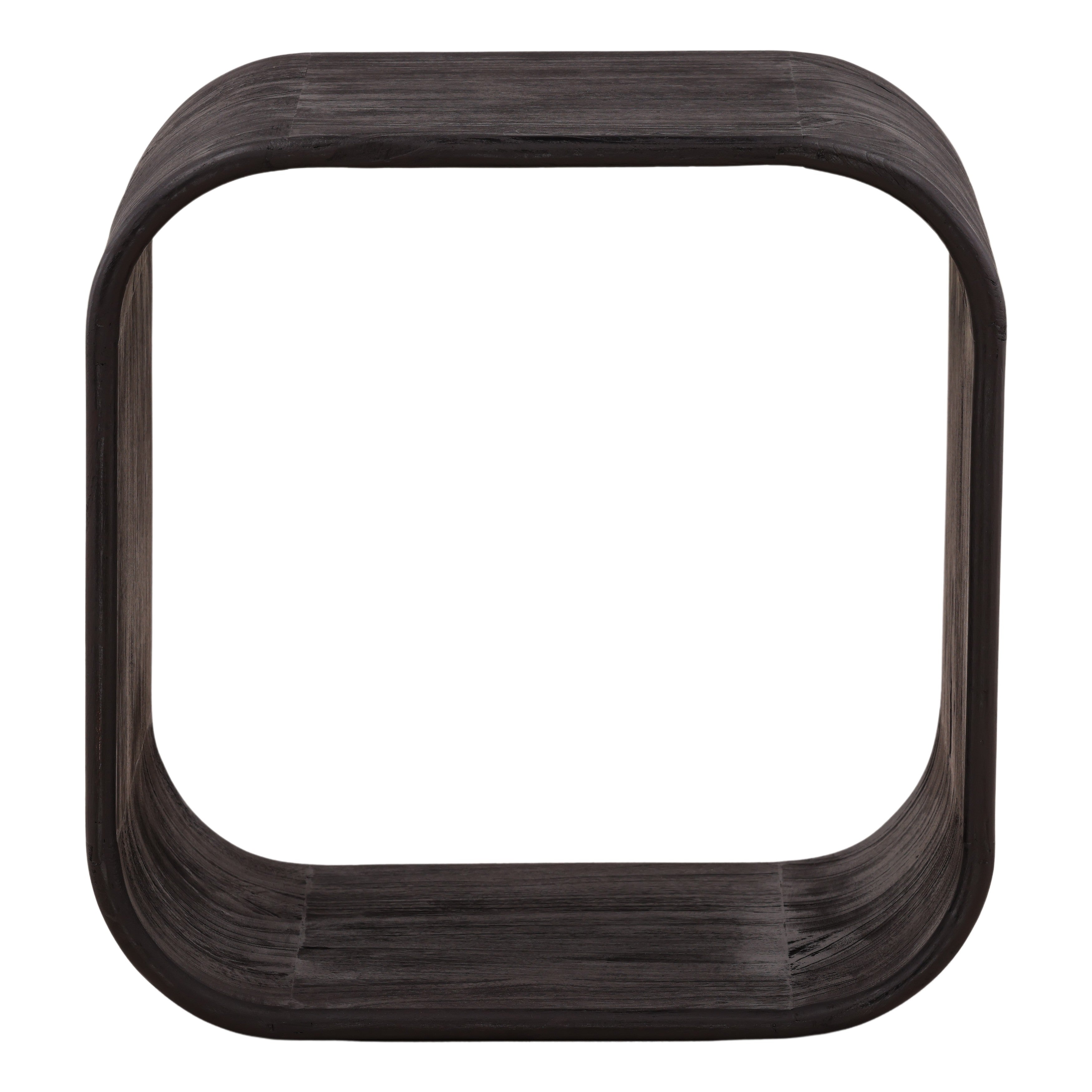 Jacinto Side Table - Dark Brown