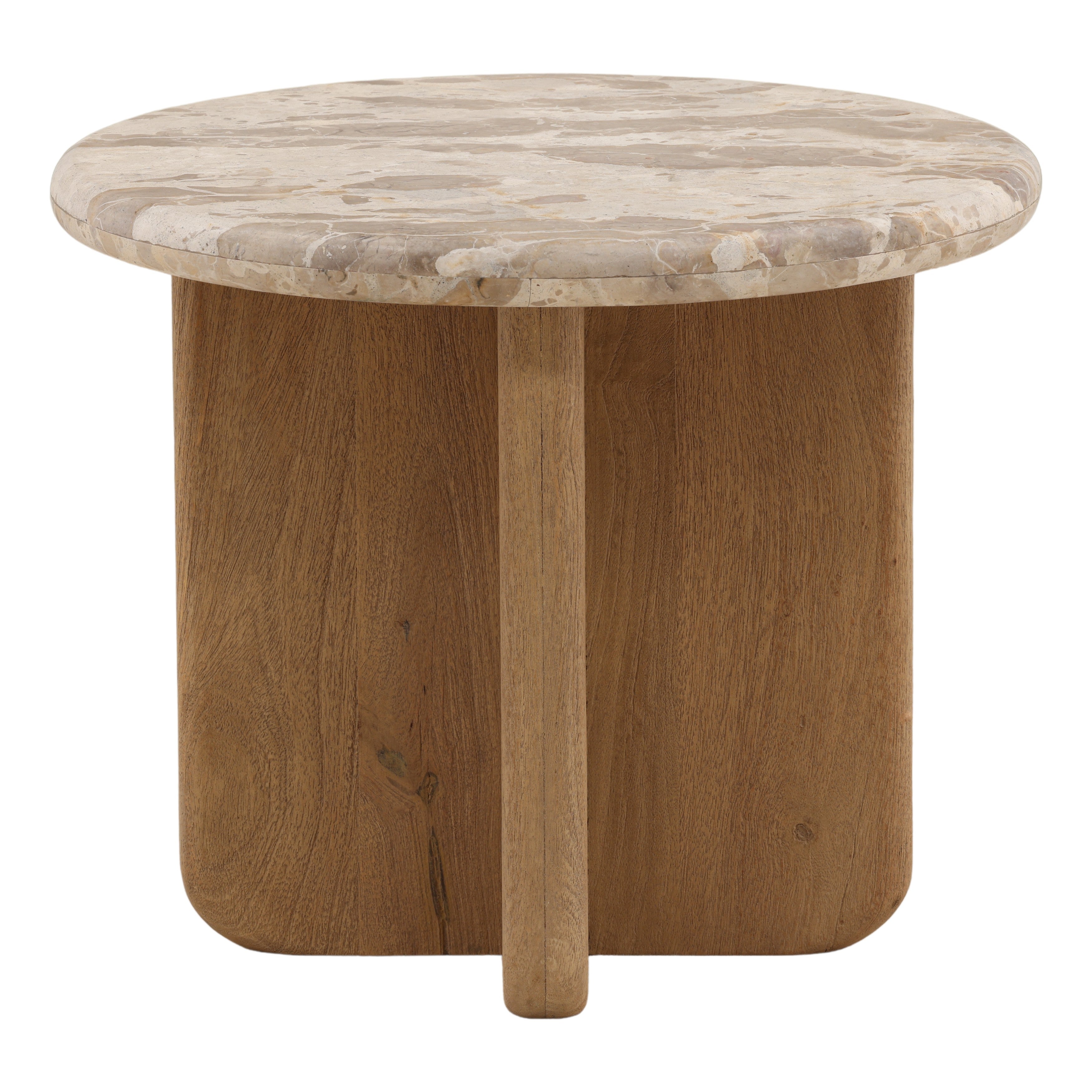 Larissa Side Table - Beige