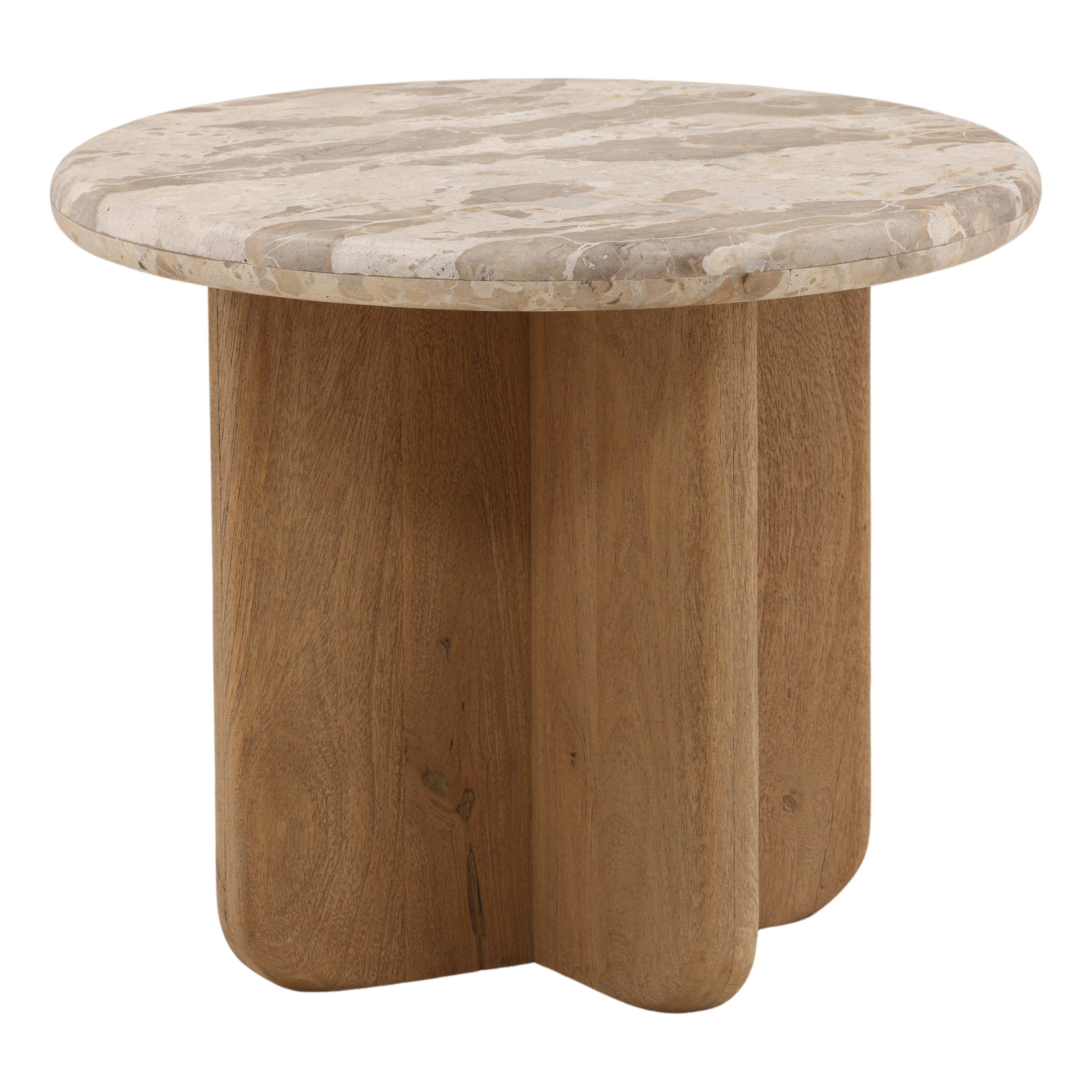 Larissa Side Table - Beige