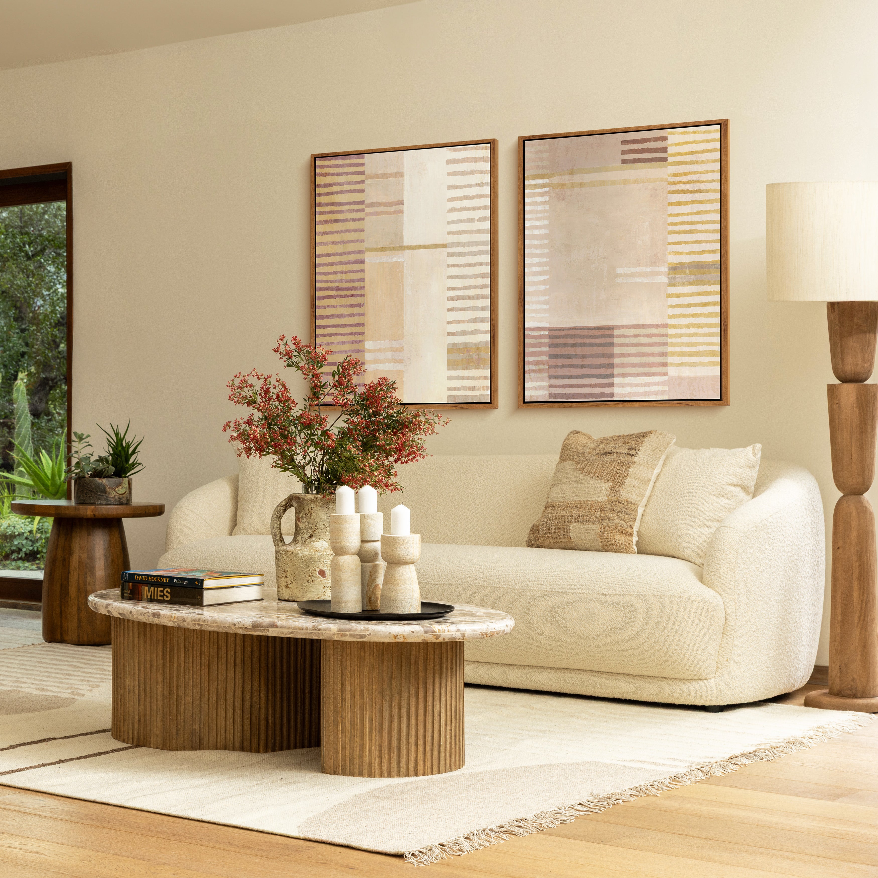 Barron Coffee Table - Beige