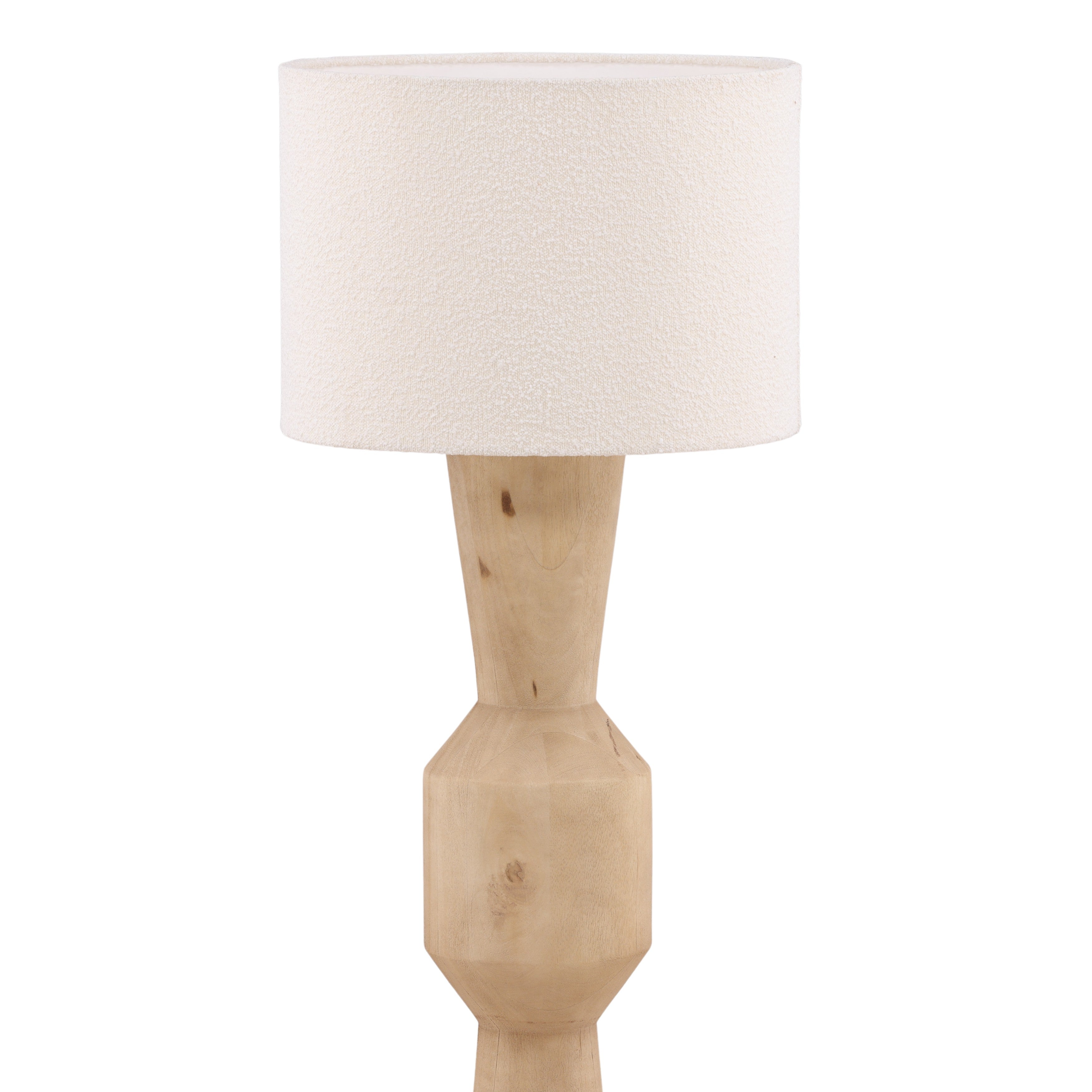 Mariska Floor Lamp - Natural Brown
