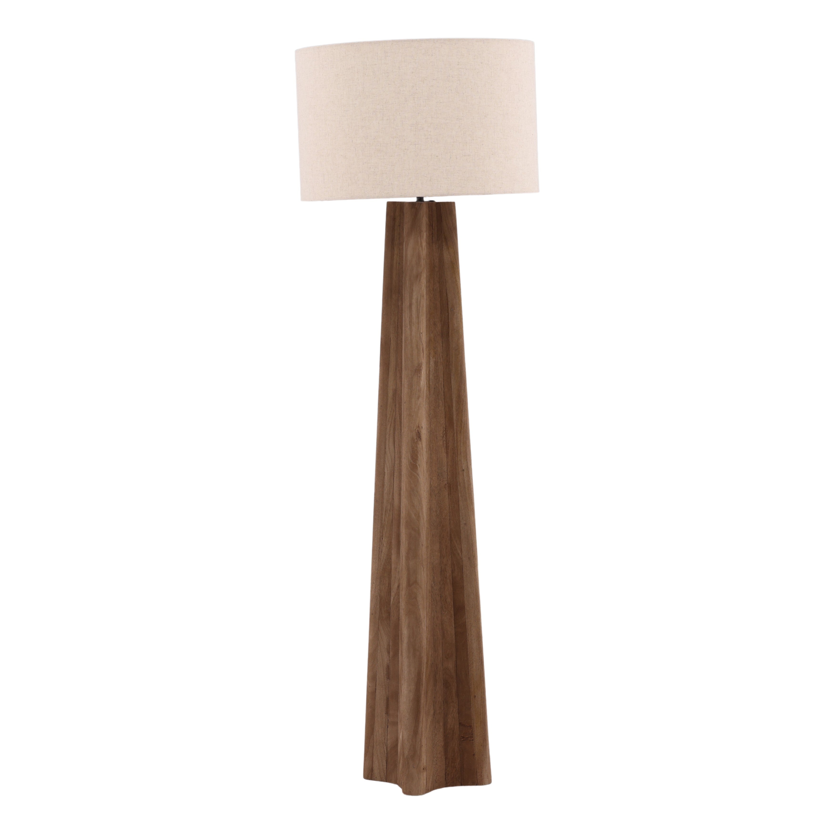 Desiderio Floor Lamp - Light Brown