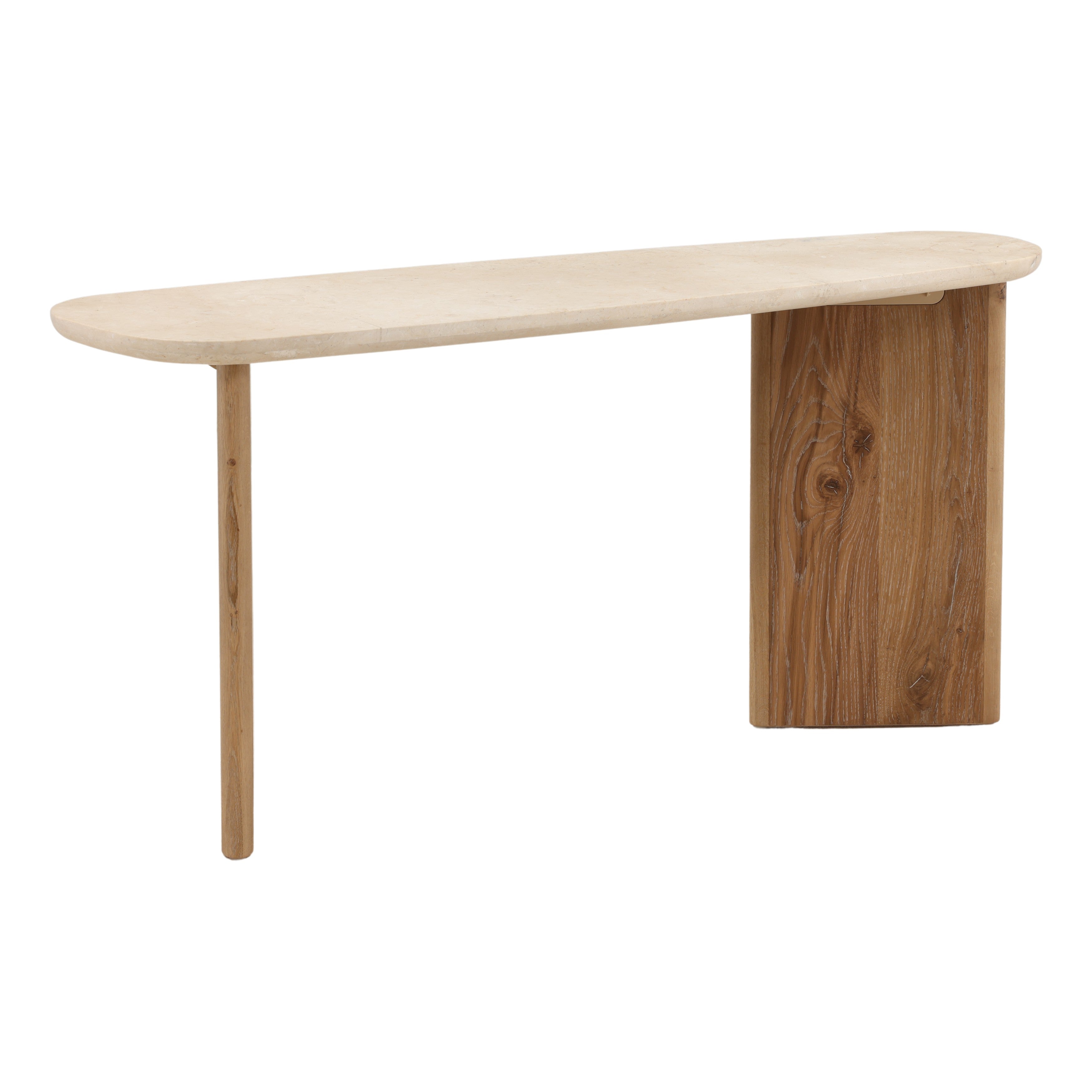 Aldgos Console Table - Natural