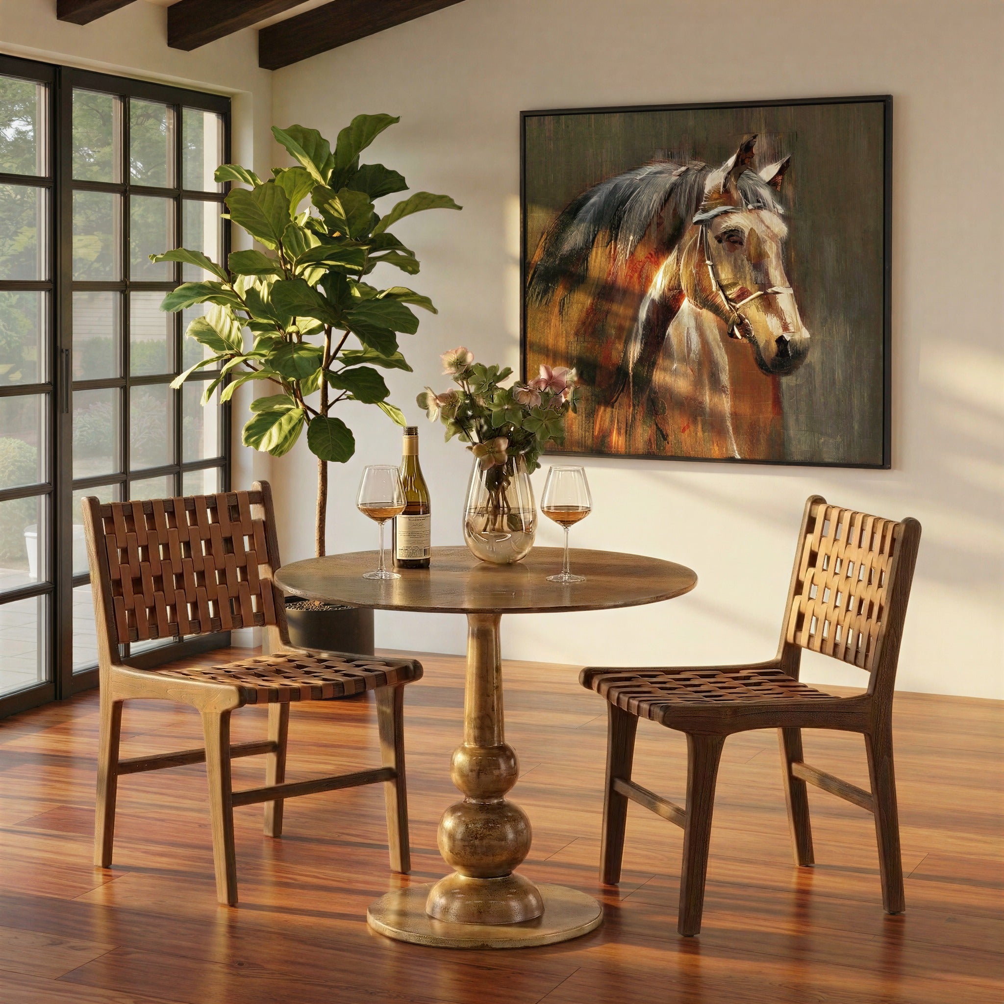 Callum Dining Chair - Brown