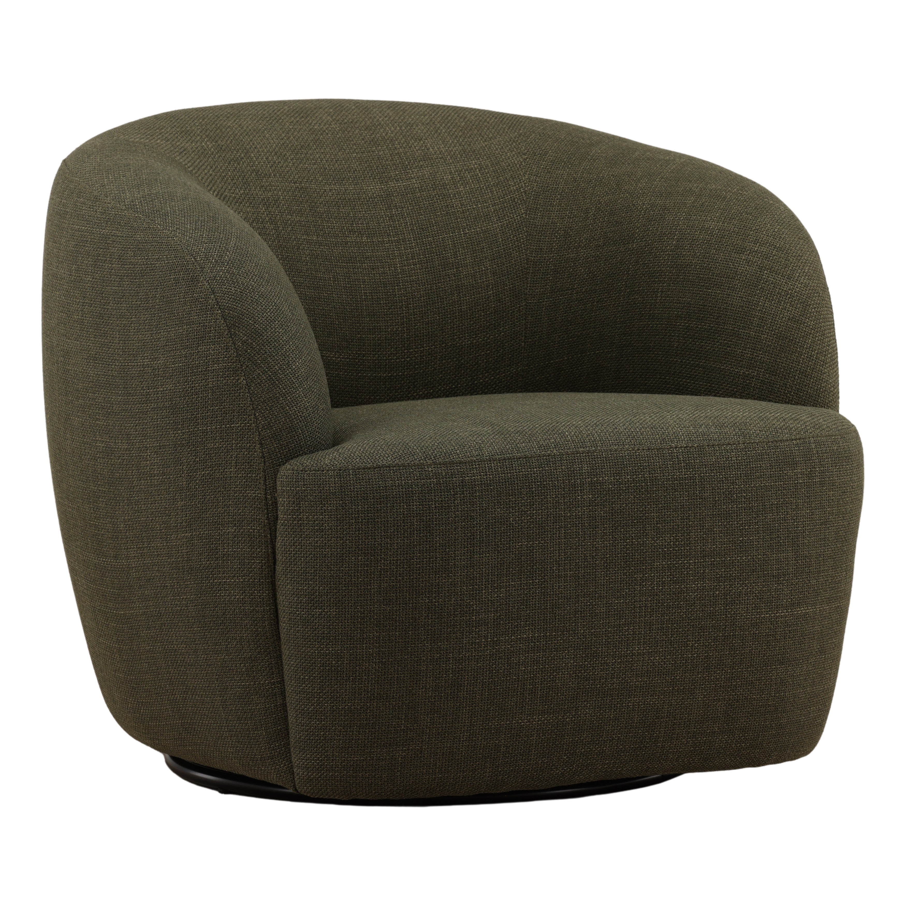 Miloslav Swivel Chair - Green