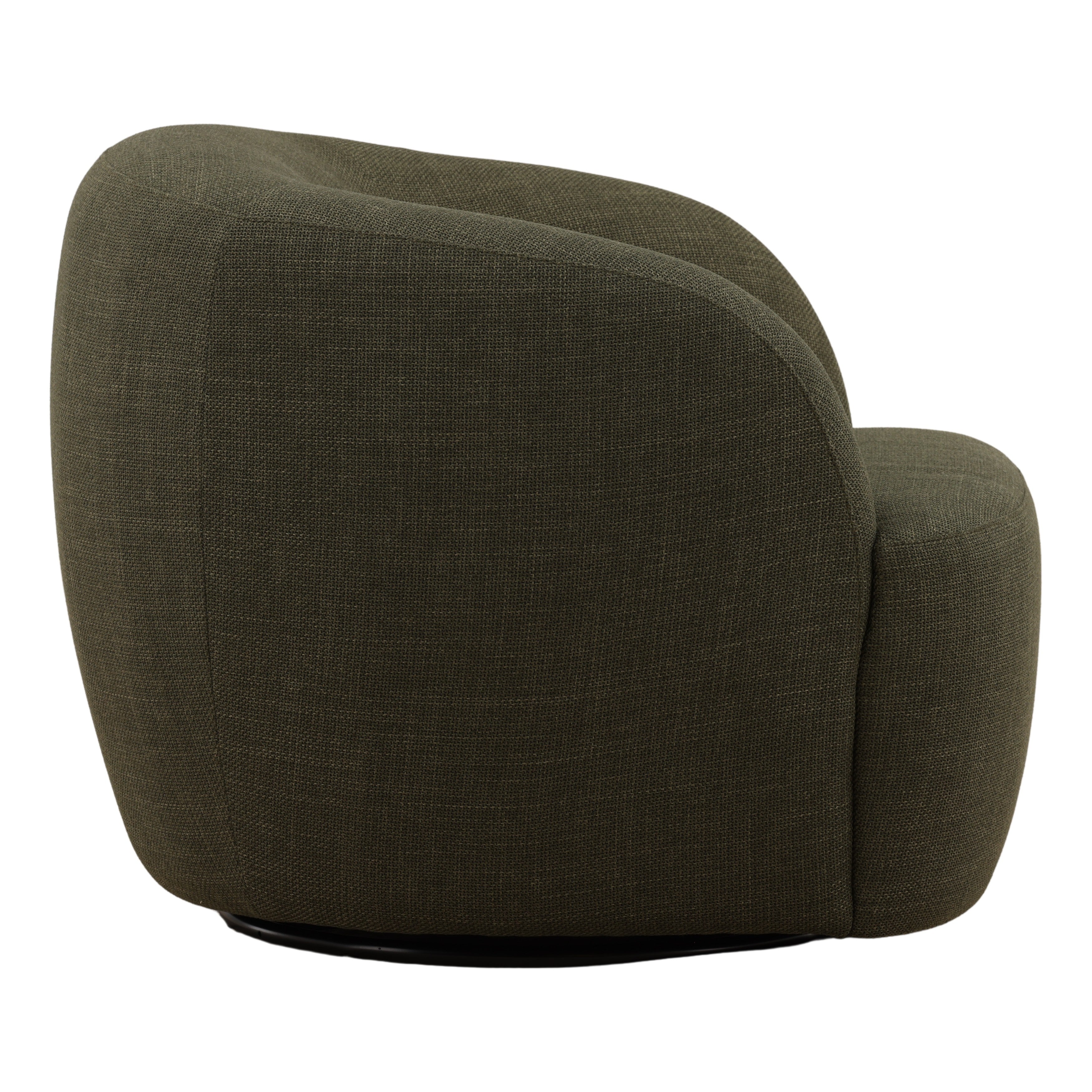Miloslav Swivel Chair - Green