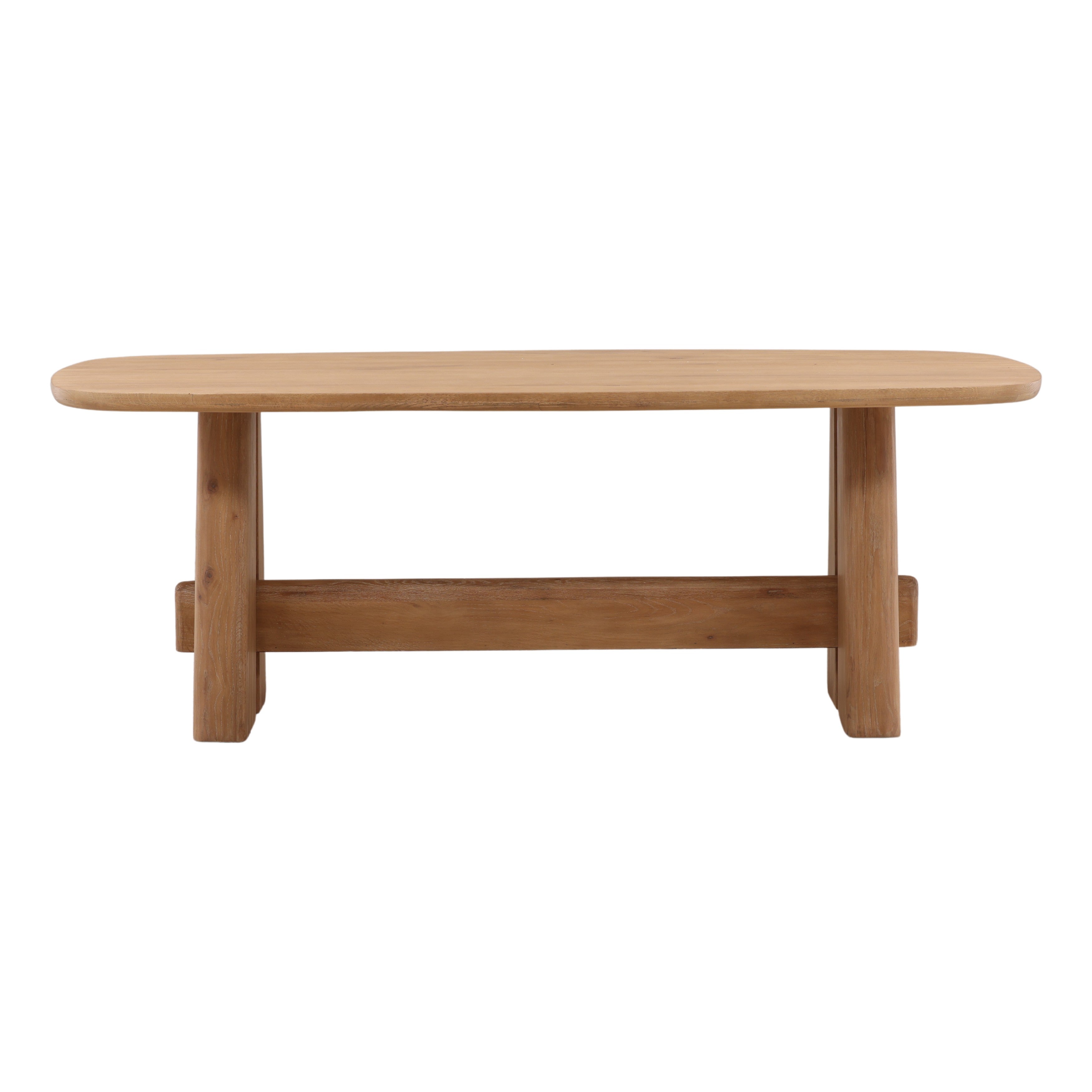 Hermogenes 84" Dining Table - Light Natural