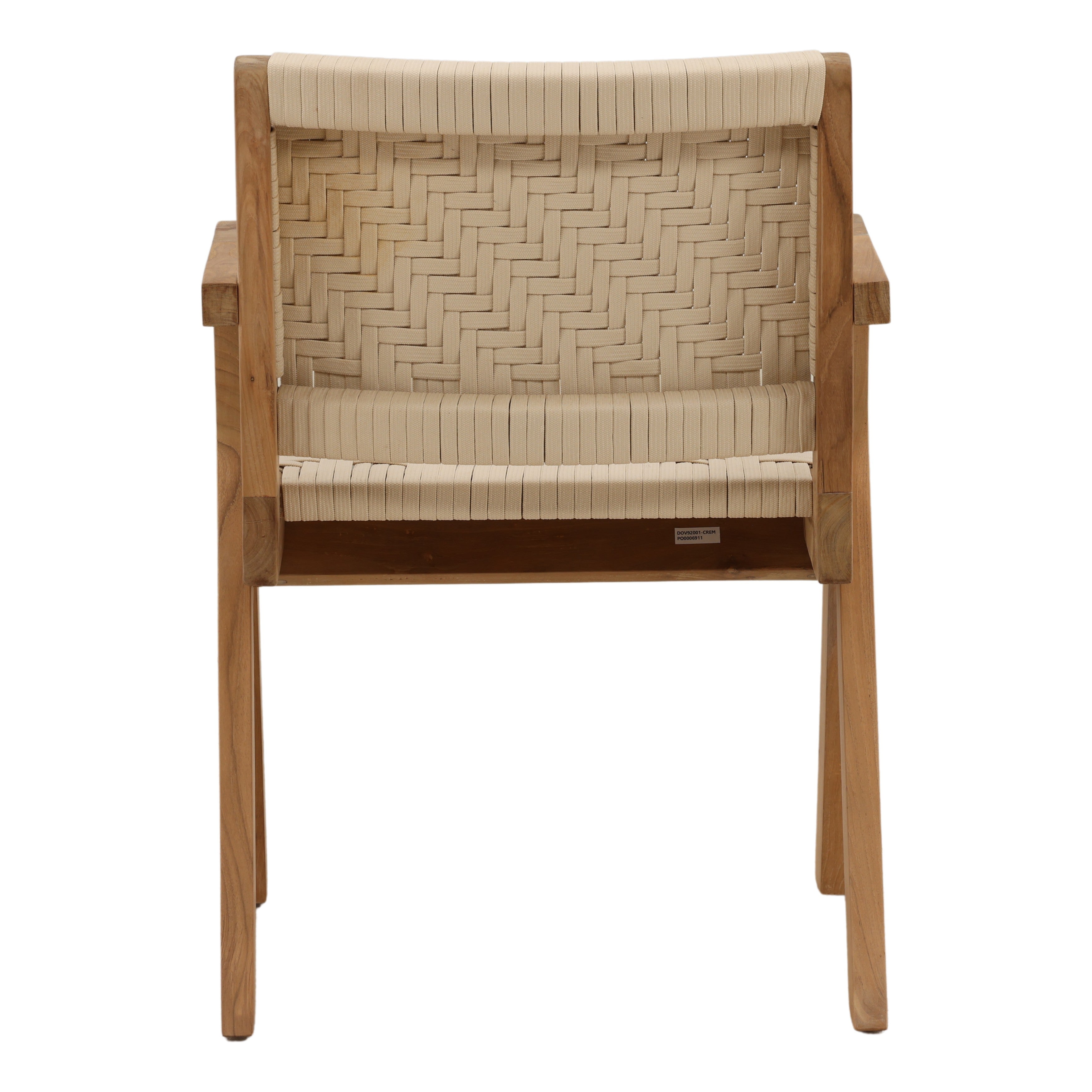 Matvey Outdoor Dining Chair - Cream