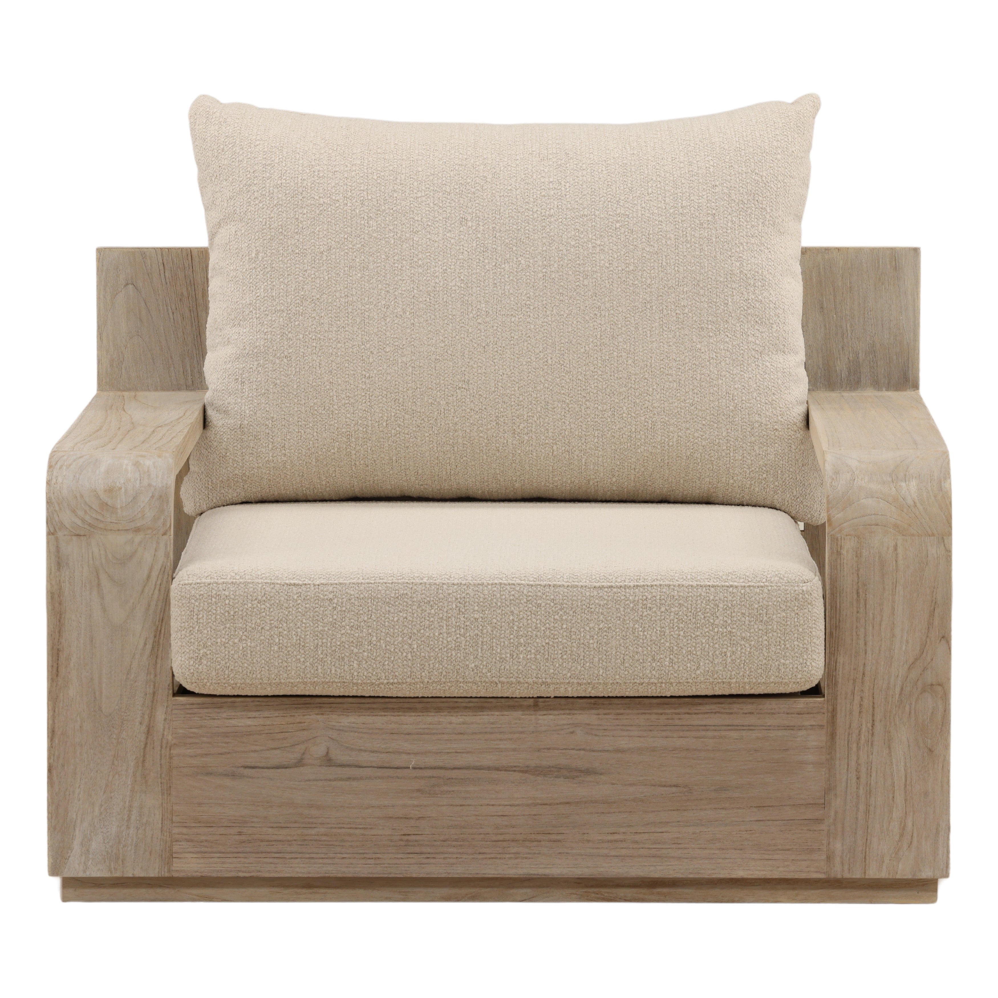 Larisa Outdoor Sofa Chair - Grey
