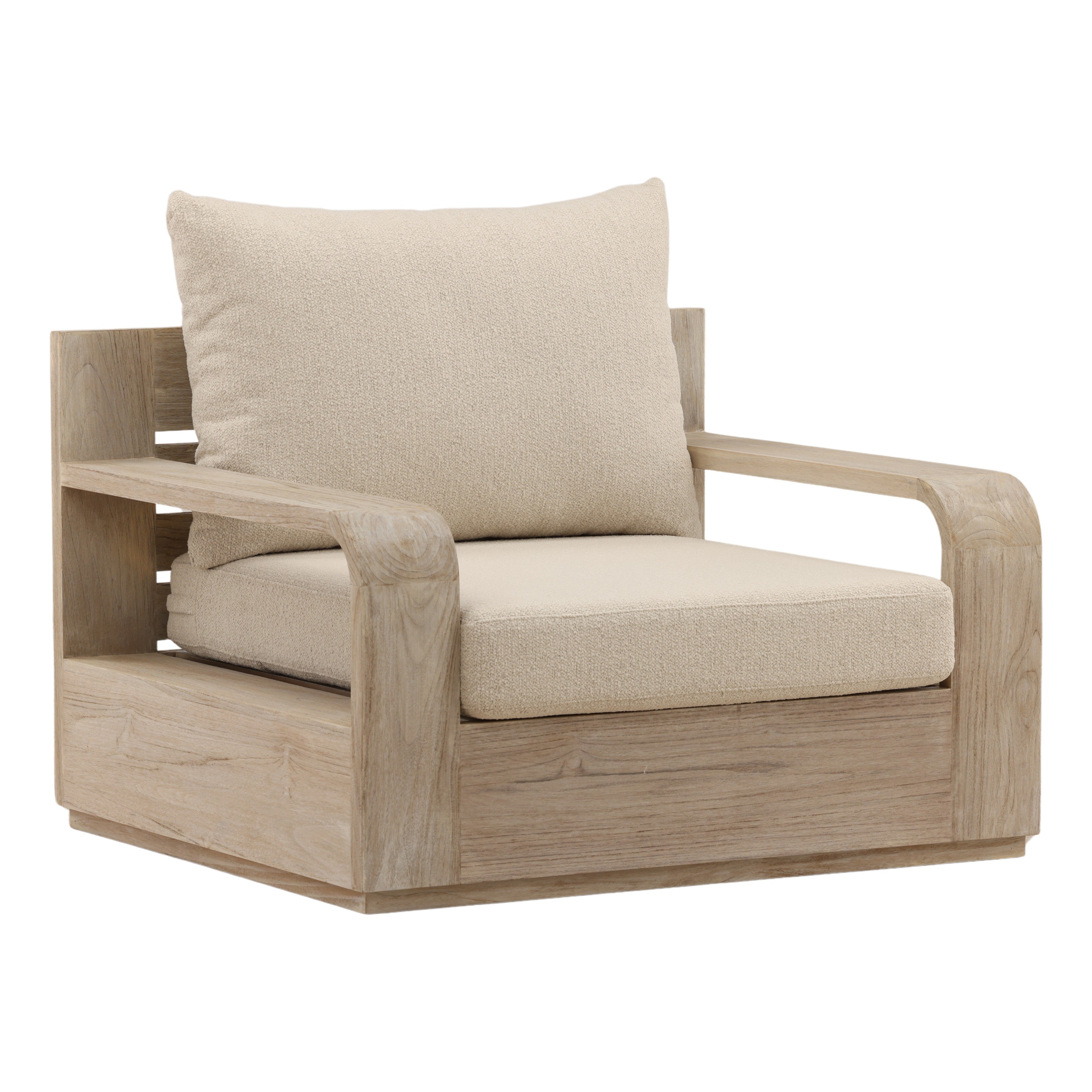 Larisa Outdoor Sofa Chair - Grey