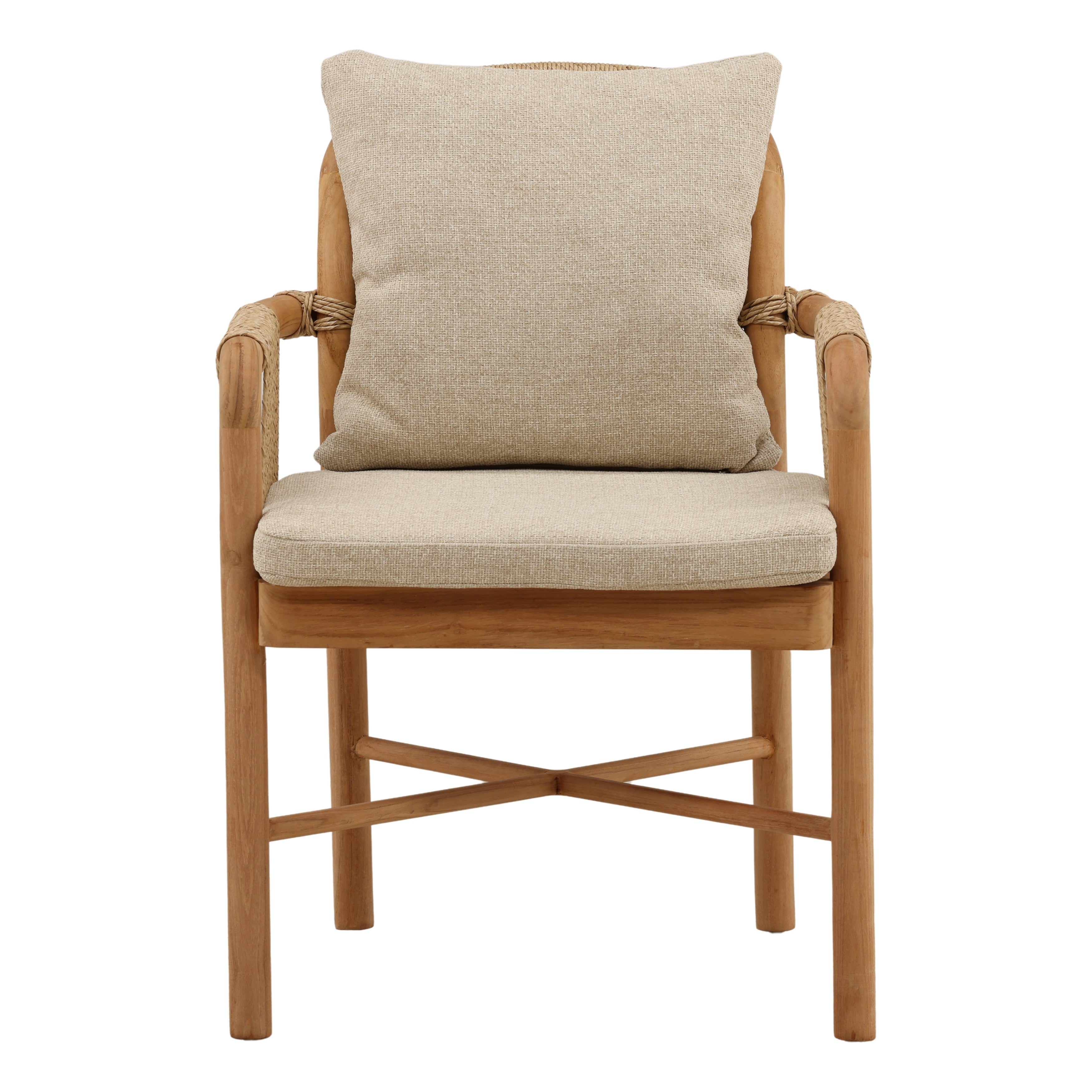 Roshni Outdoor Dining Chair - Sand