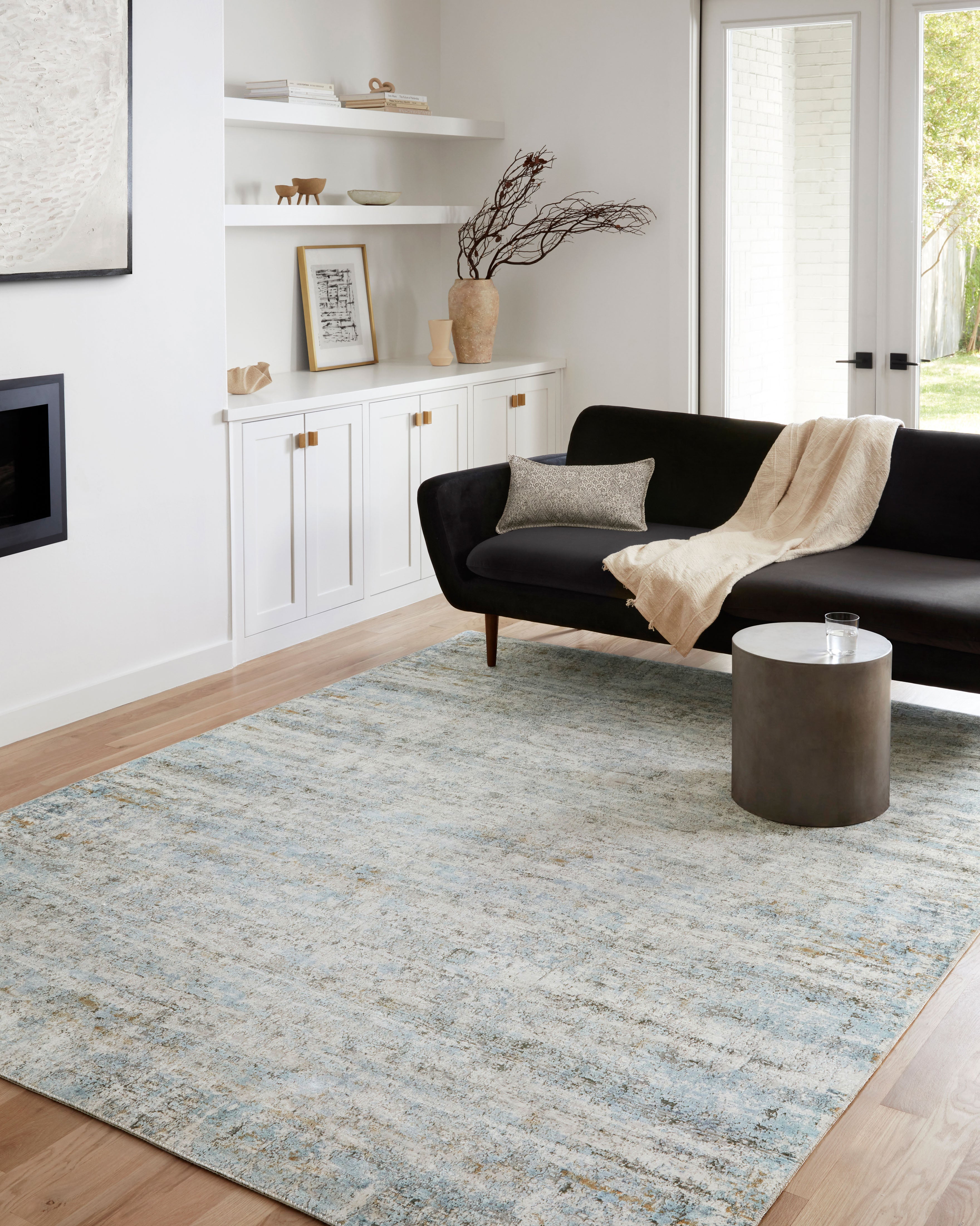 Loloi Drift Ivory/Sky Rug
