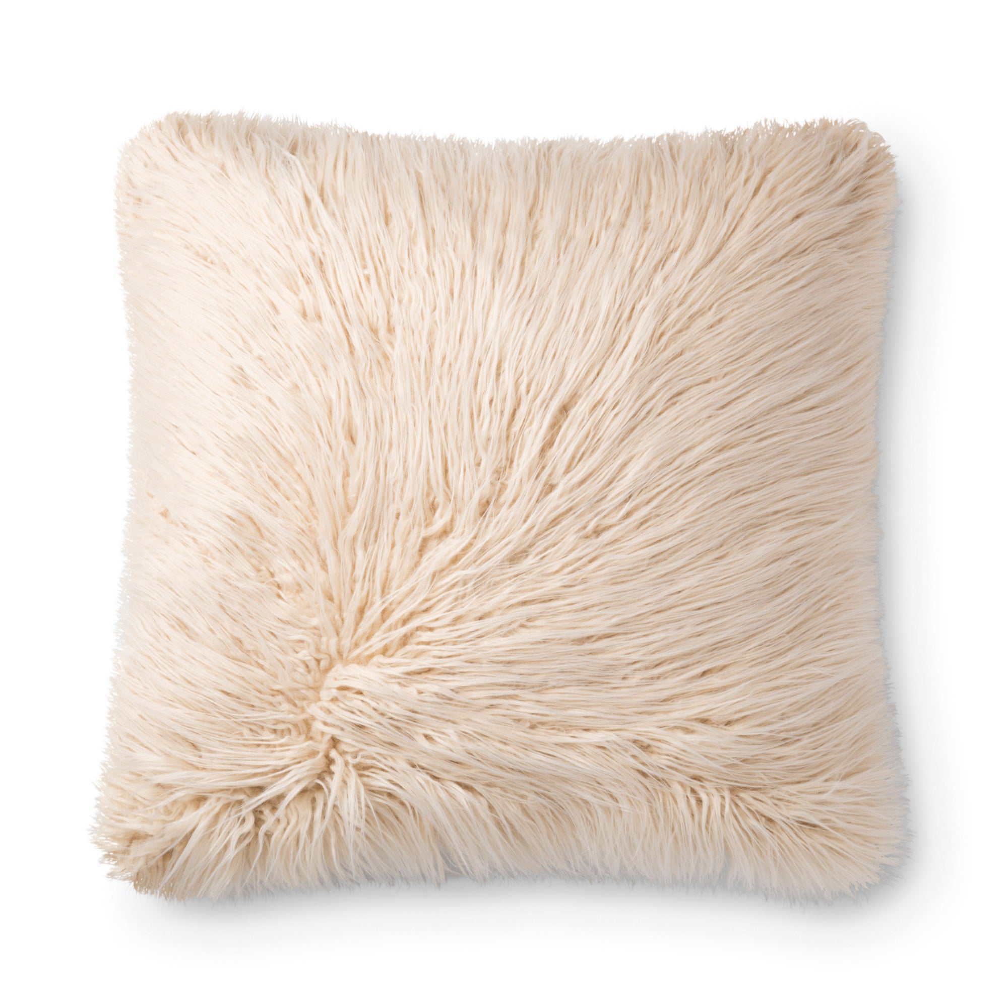 Loloi P0786 Multi/Ivory 22" x 22" Cover with Down Pillow