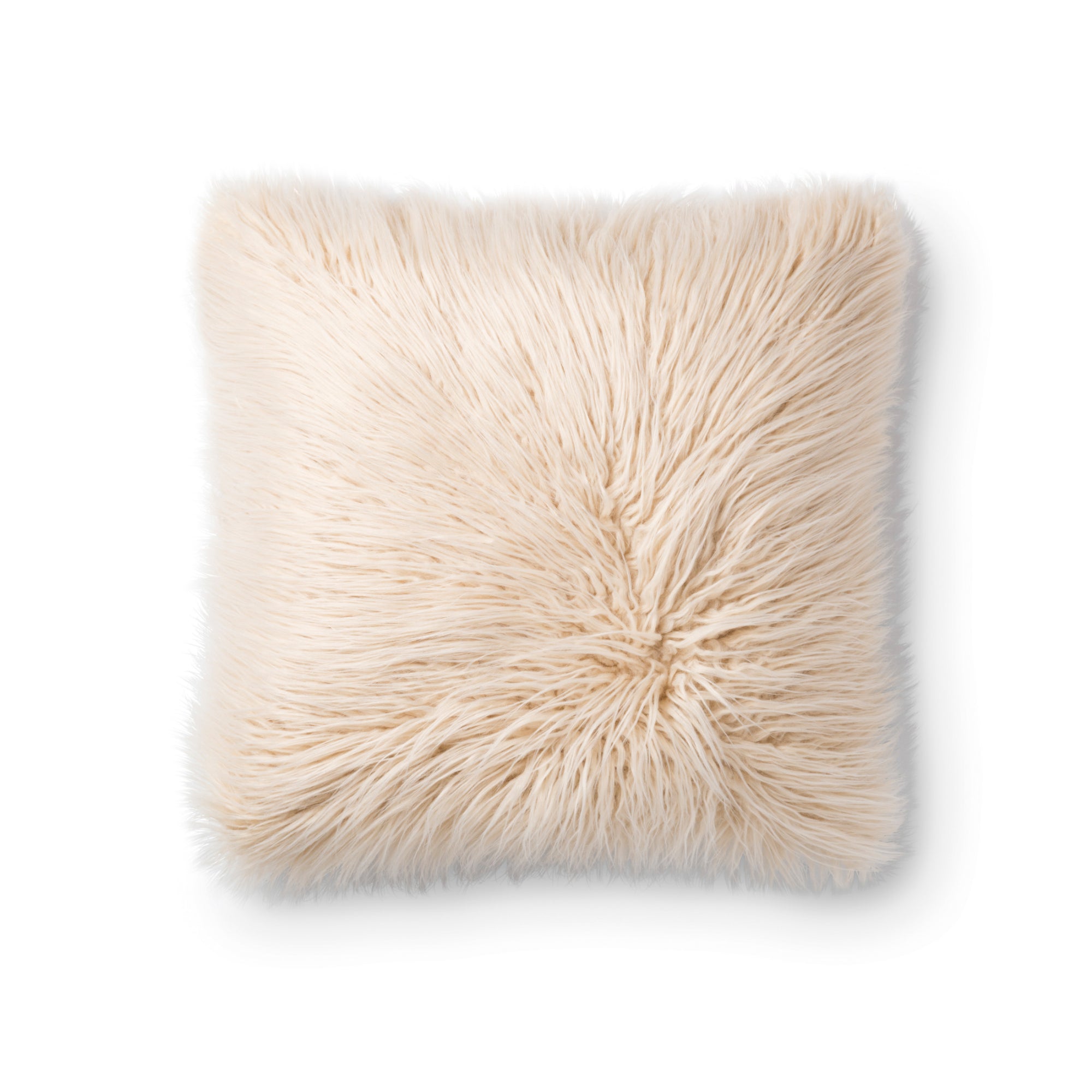 Loloi P0791 Multi/Ivory 18" x 18" Cover with Down Pillow