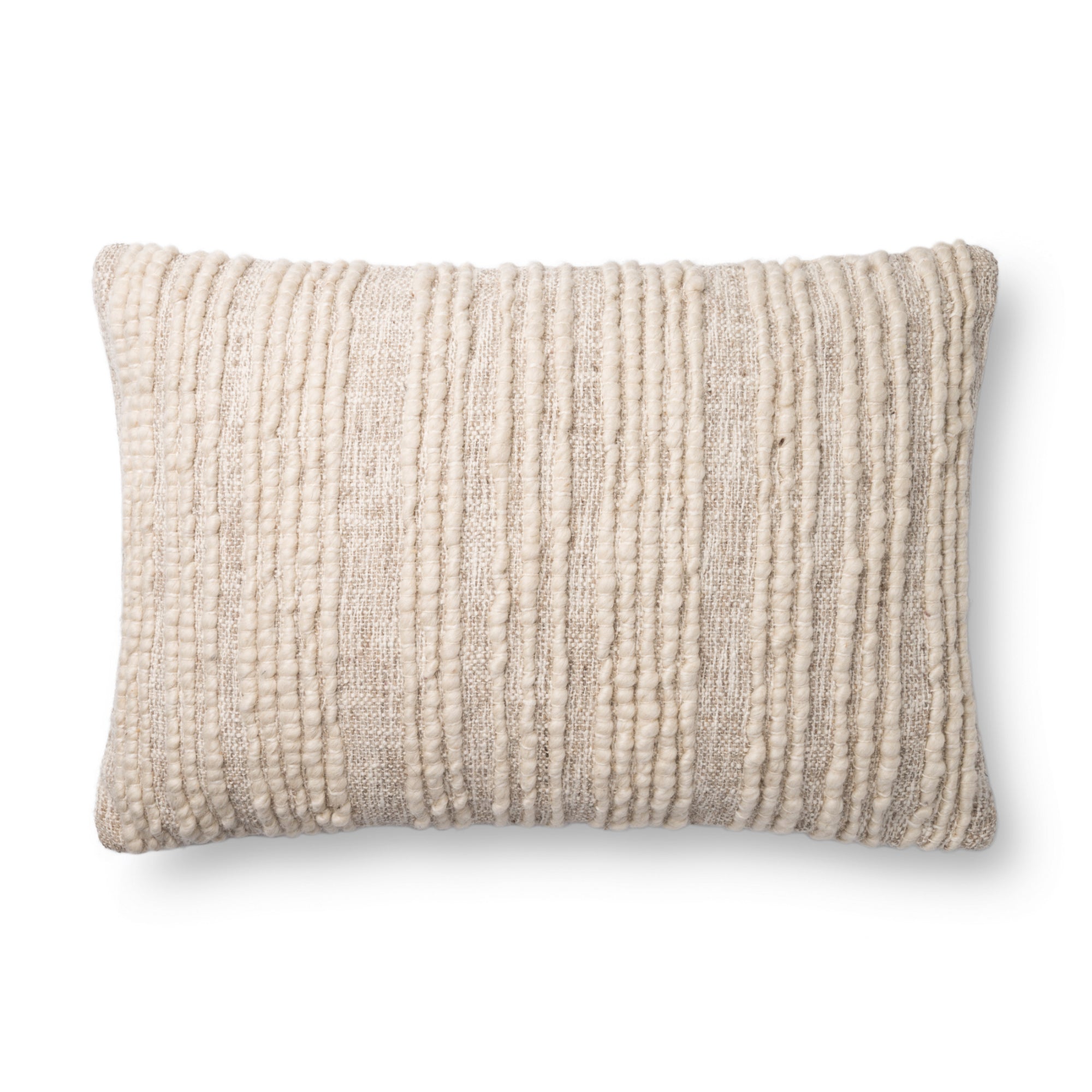 Loloi P0862 Natural Cover with Down Pillow