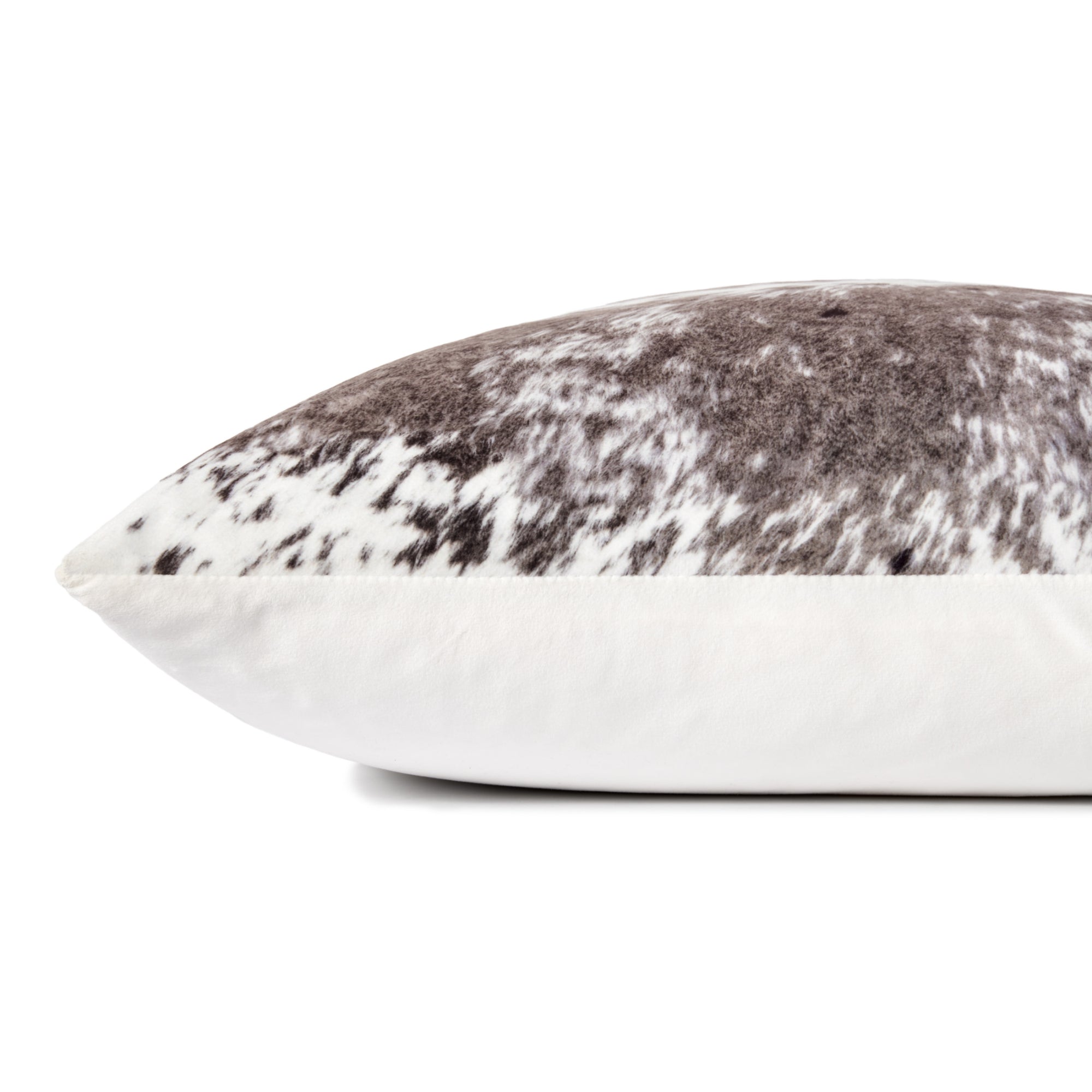 Loloi P0977 Mocha 22" x 22" Cover with Down Pillow