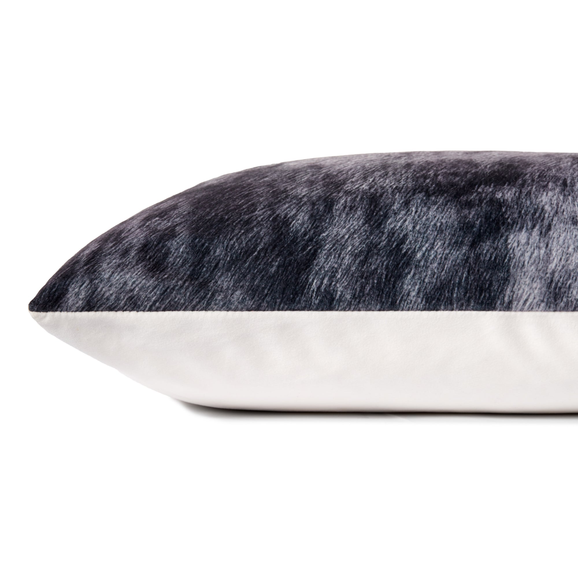 Loloi P0979 Charcoal 22" x 22" Cover with Down Pillow