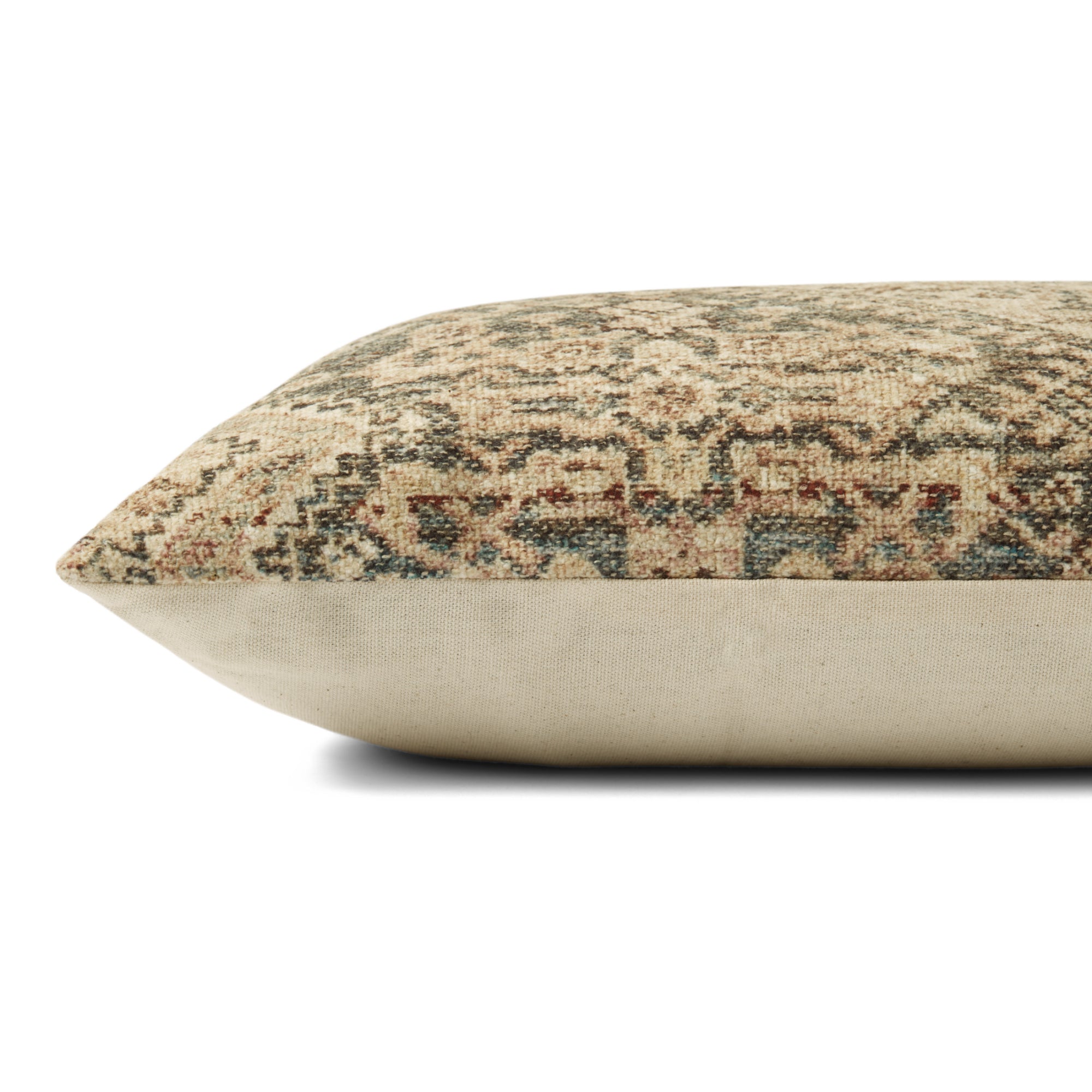 Angela Rose x Loloi Midnight Slate/Sand 13'' x 21'' Cover with Down Pillow