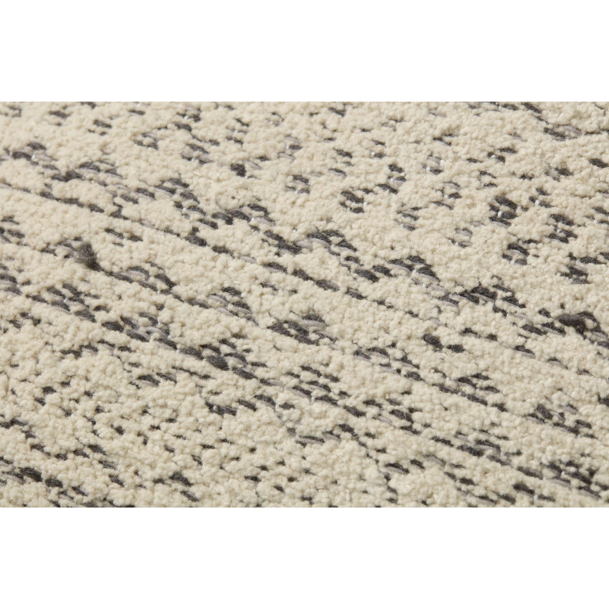 Angela Rose x Loloi Gloaming Charcoal/Ivory 18'' x 18'' Cover with Down Pillow