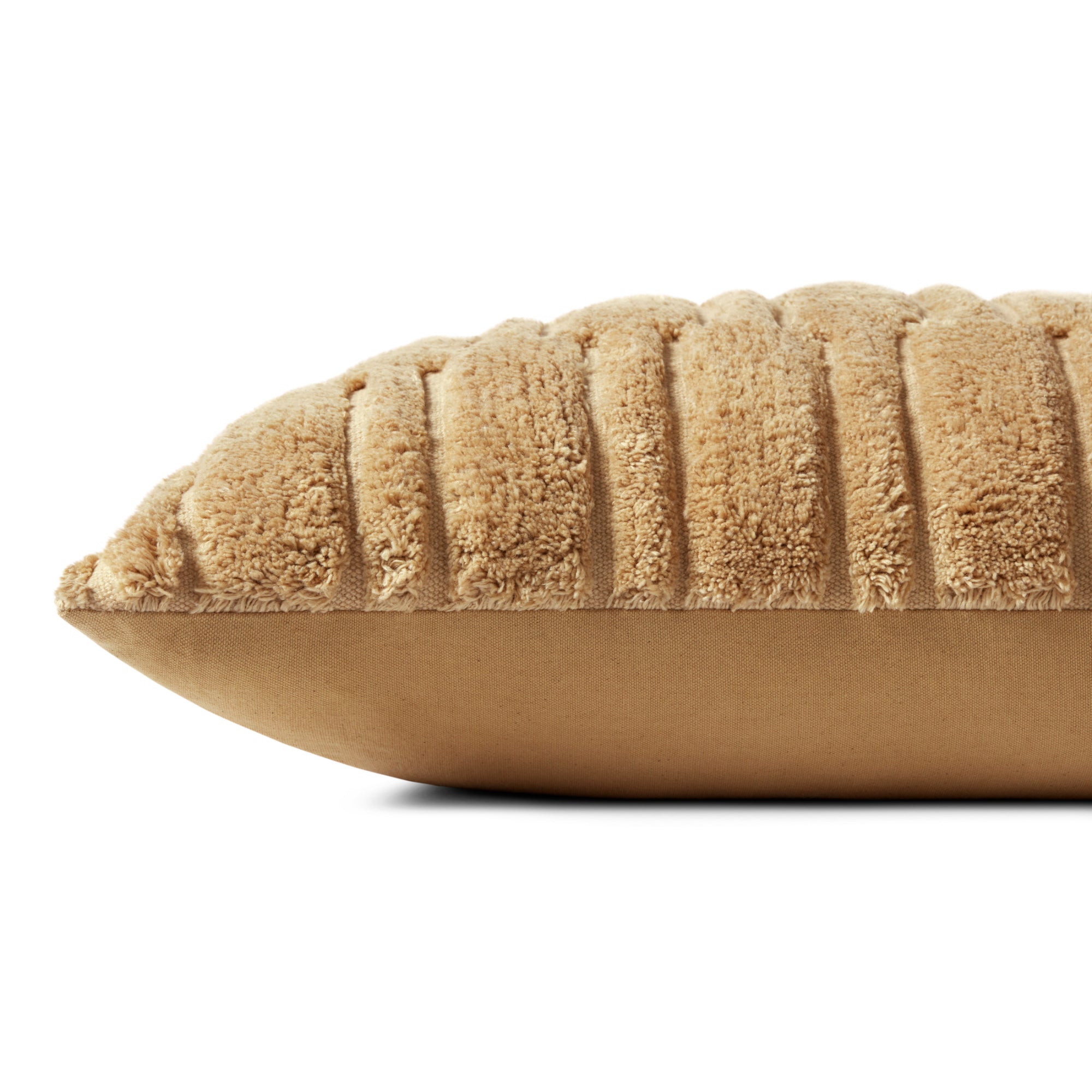Angela Rose x Loloi Arabella Wheat 16'' x 26'' Cover with Down Pillow