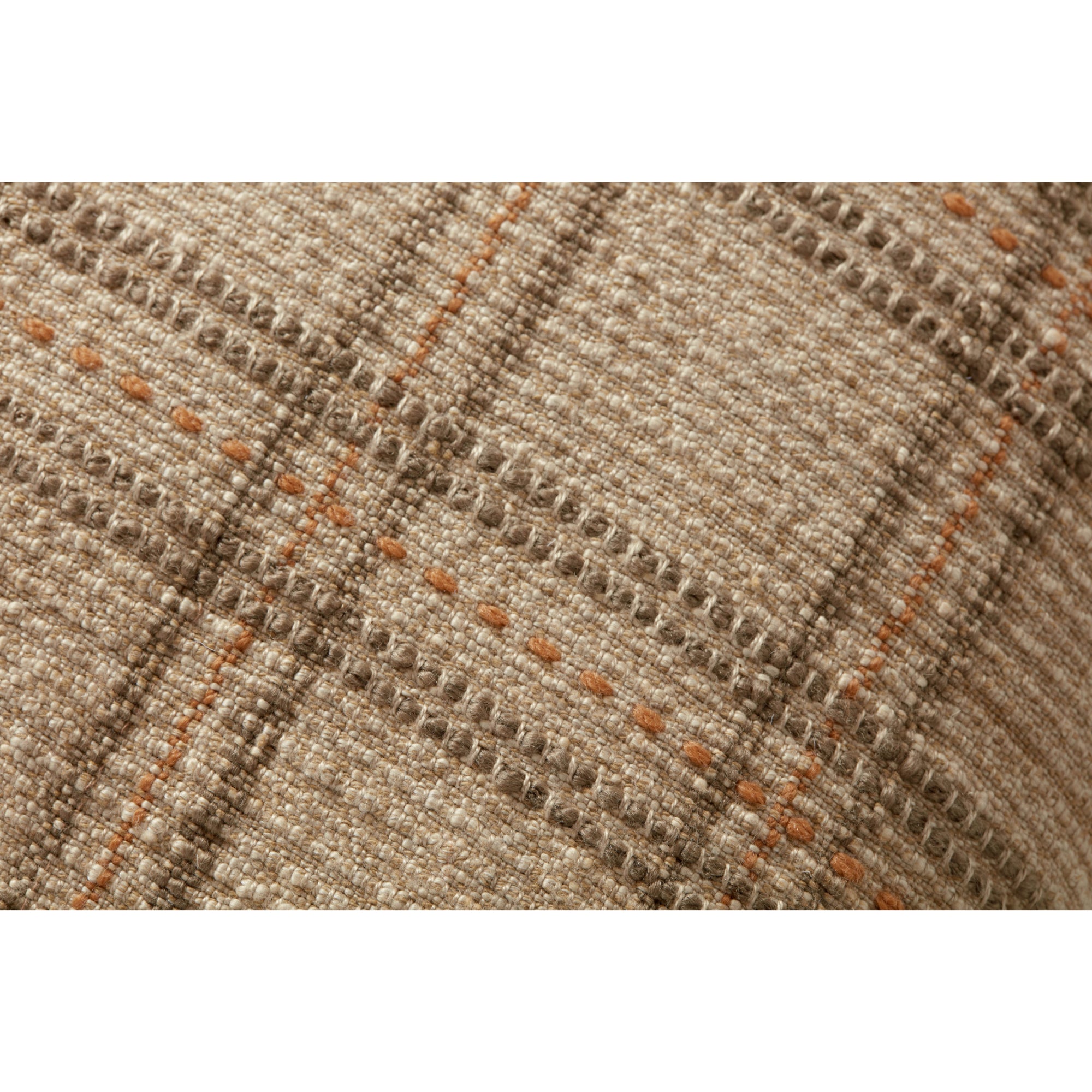 Angela Rose x Loloi Calista PAR0018 Tan/Terracotta 16'' x 26'' Cover with Down Pillow