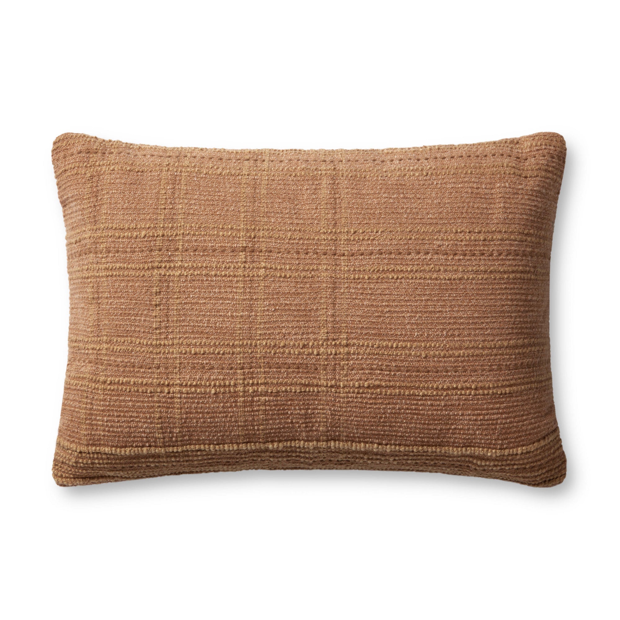 Angela Rose x Loloi Calista PAR0019 Terracotta 16'' x 26'' Cover with Down Pillow