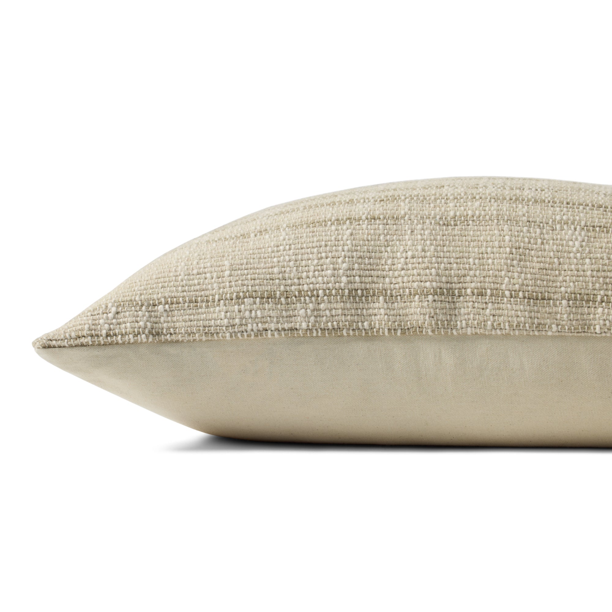 Brigette Romanek PBR0006 Beige/Natural 13'' x 21'' Cover with Down Pillow