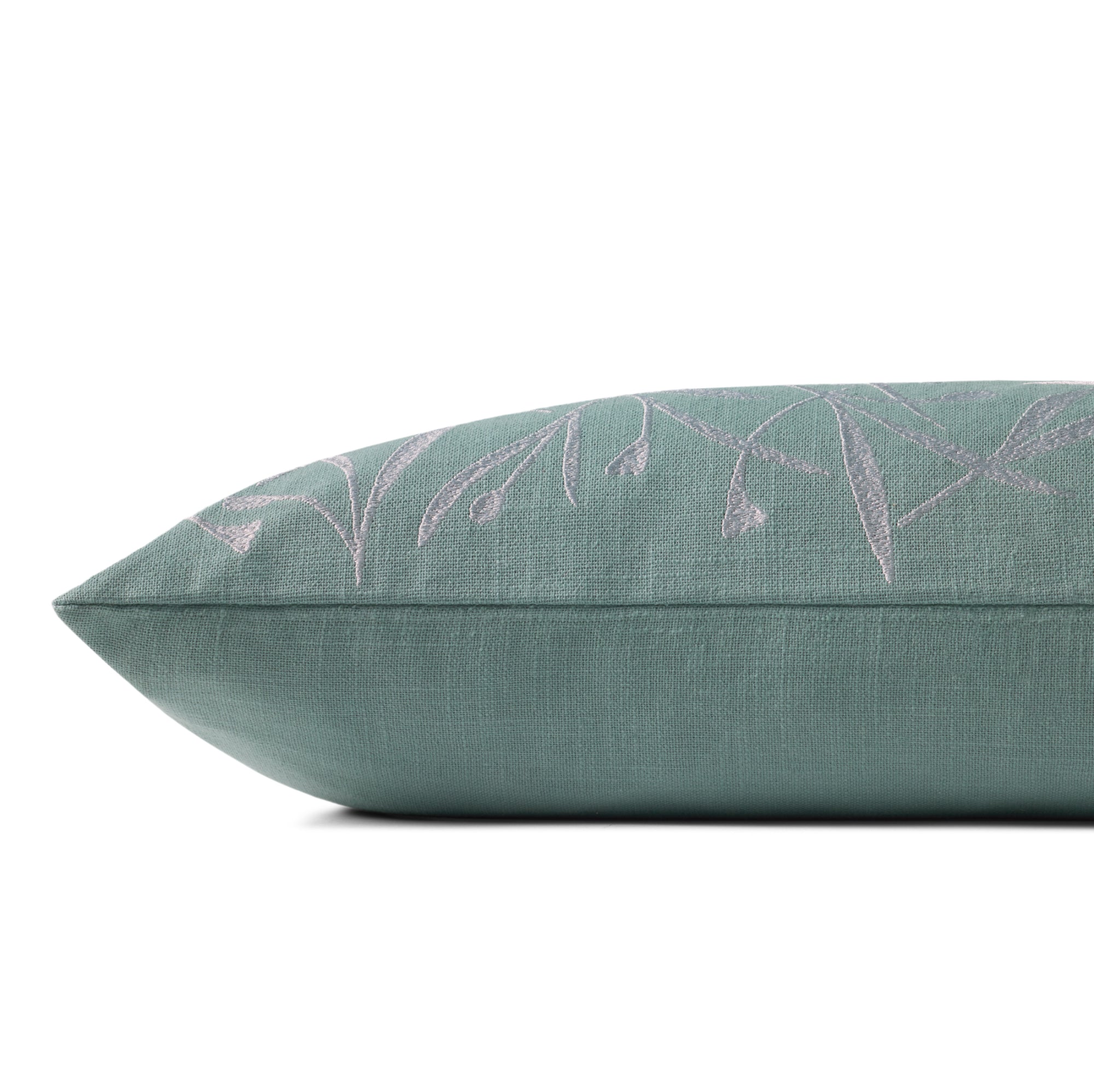 Brigette Romanek x Loloi Blue 12" x 27" Cover with Down Pillow