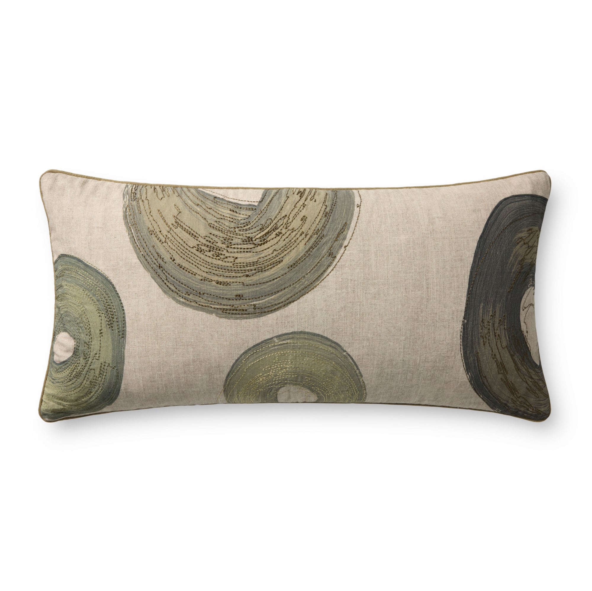 Brigette Romanek x Loloi 12" x 27" Cover with Down Pillow