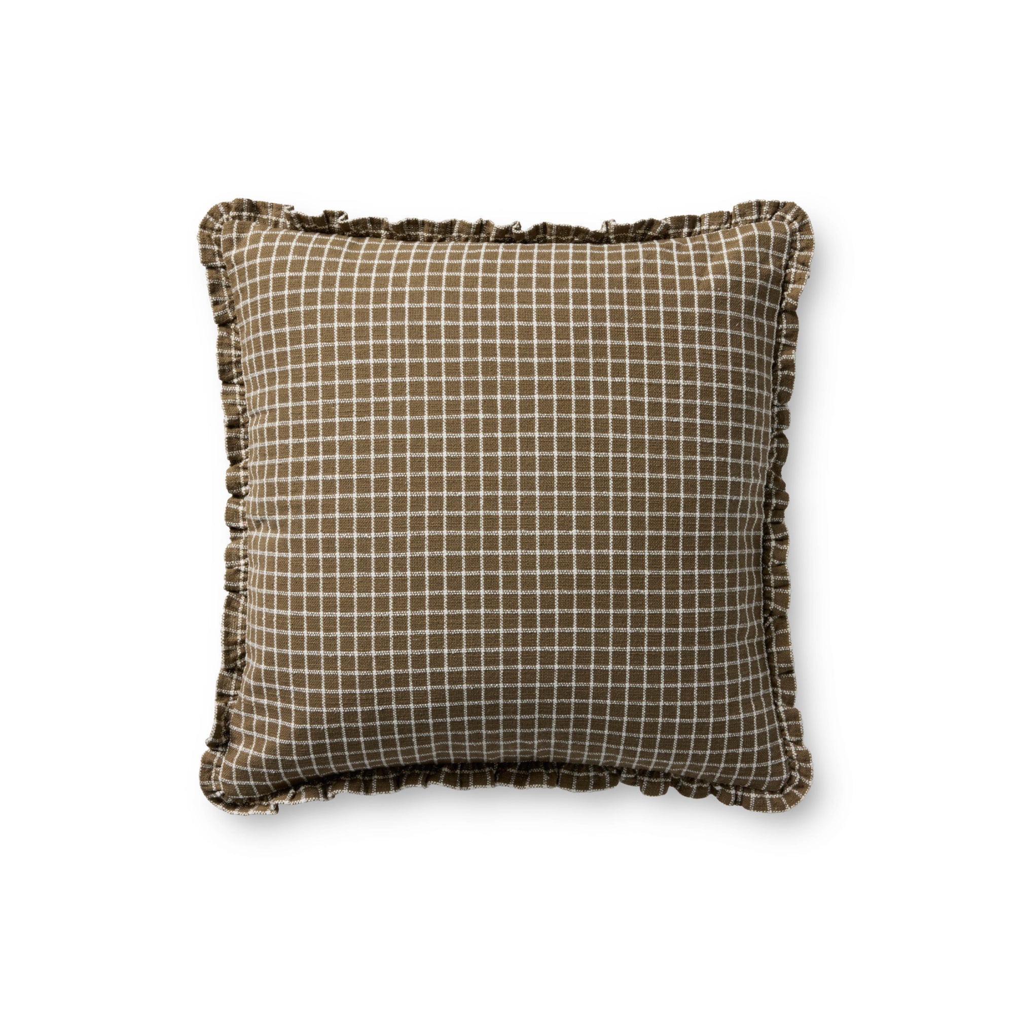 Chris Loves Julia x Loloi Dinah 18'' x 18'' Cover with Down Pillow