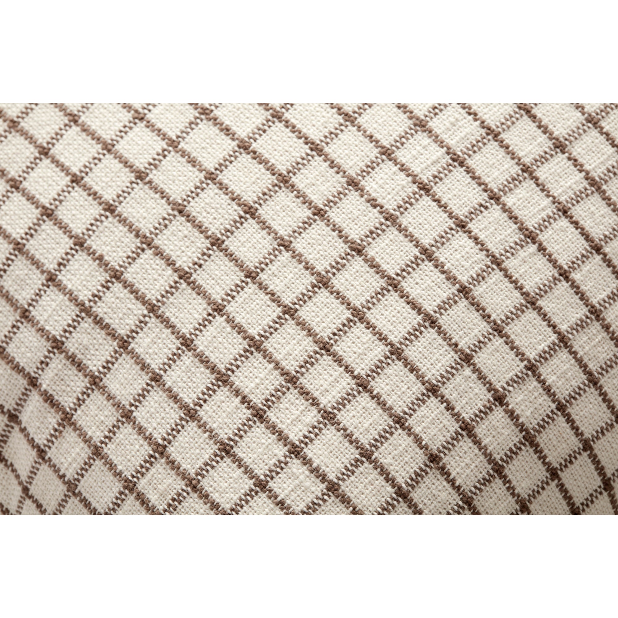 Chris Loves Julia x Loloi Dinah Ivory /Earth 22'' x 22'' Cover with Down Pillow