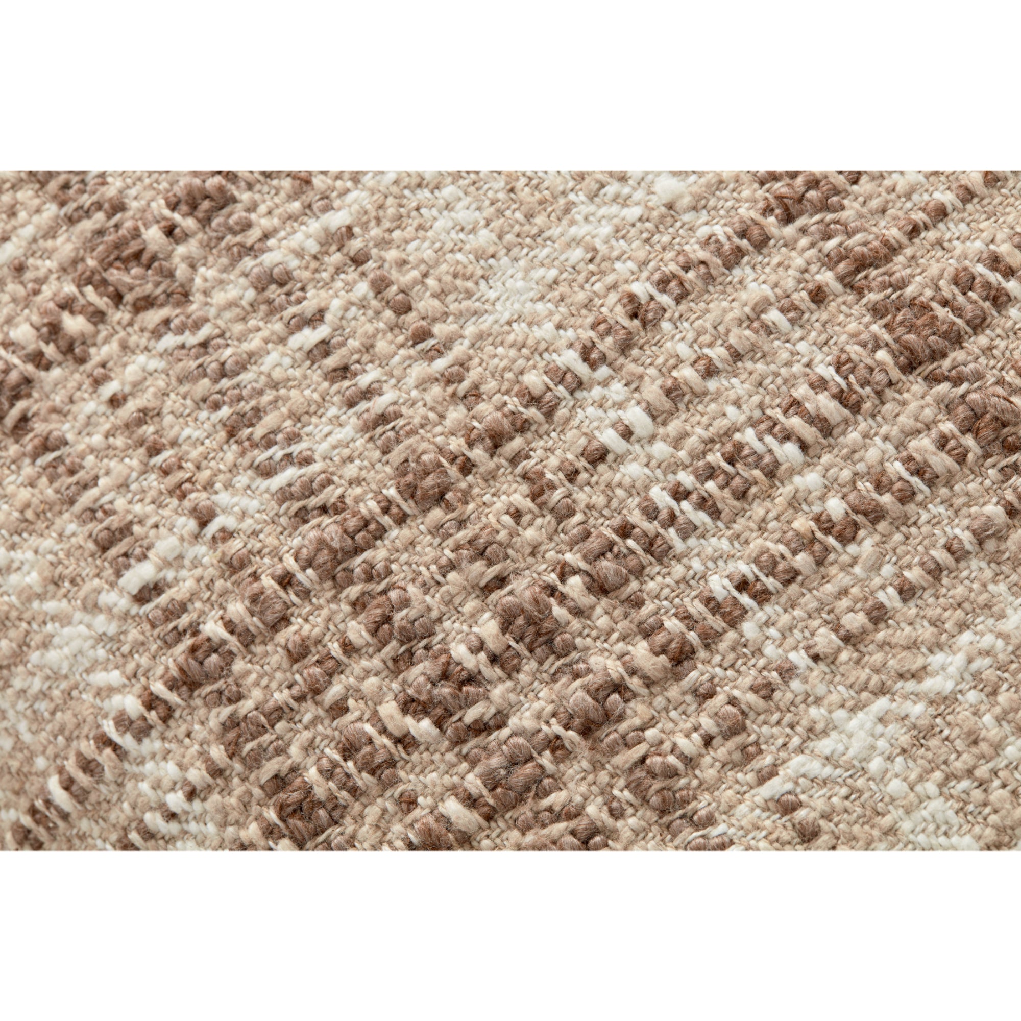 Chris Loves Julia x Loloi Beau Brown /Ivory 16'' x 26'' Cover with Down Pillow
