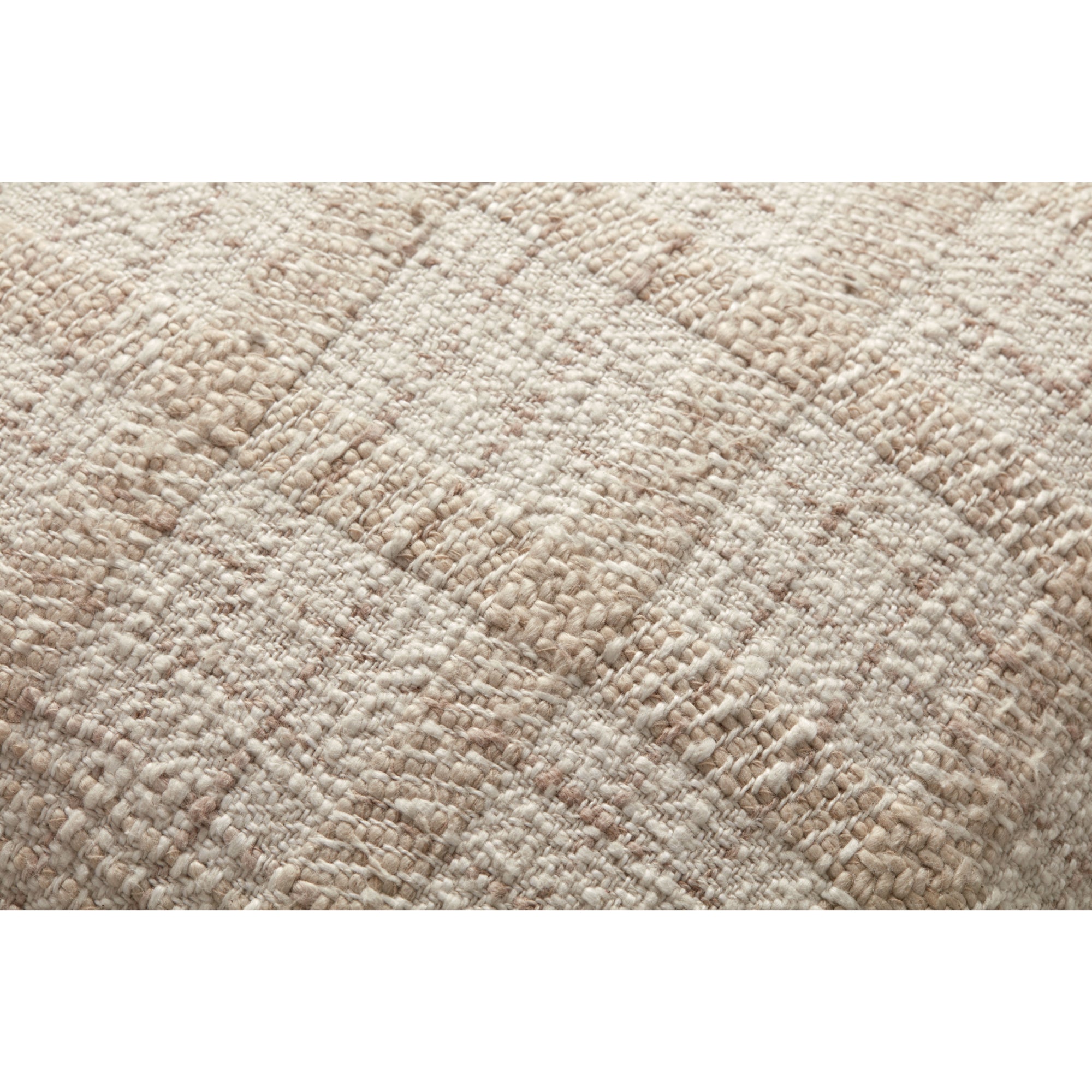 Chris Loves Julia x Loloi Fern Ivory /Beige 18'' x 18'' Cover with Down Pillow