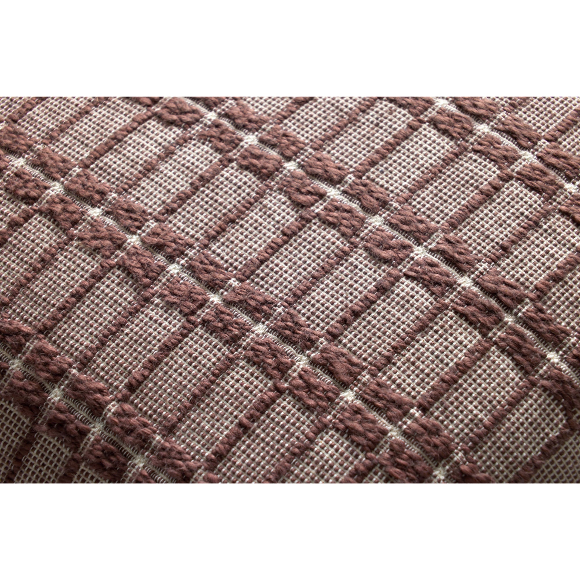 Chris Loves Julia x Loloi Poe Burgundy 18'' x 18'' Cover with Down Pillow