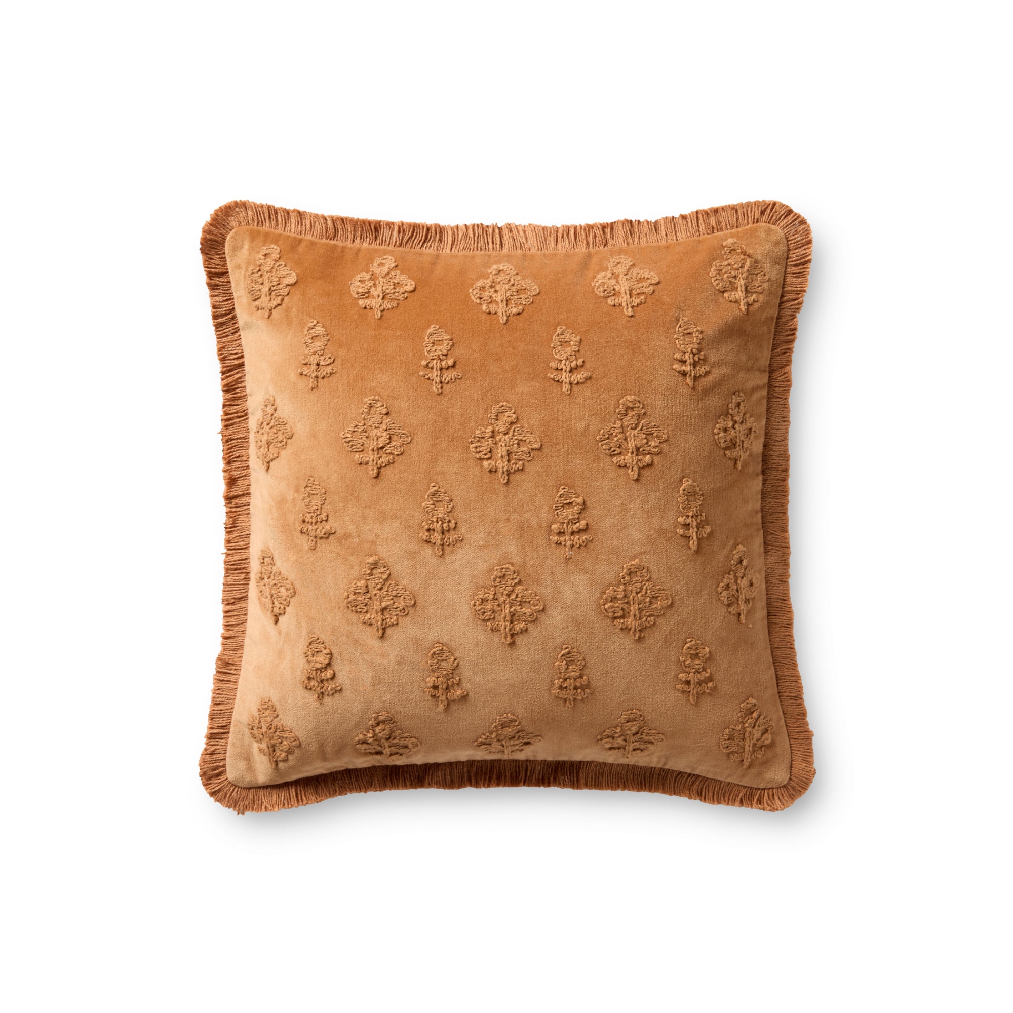 Chris Loves Julia x Loloi Darla 18'' x 18'' Cover with Down Pillow