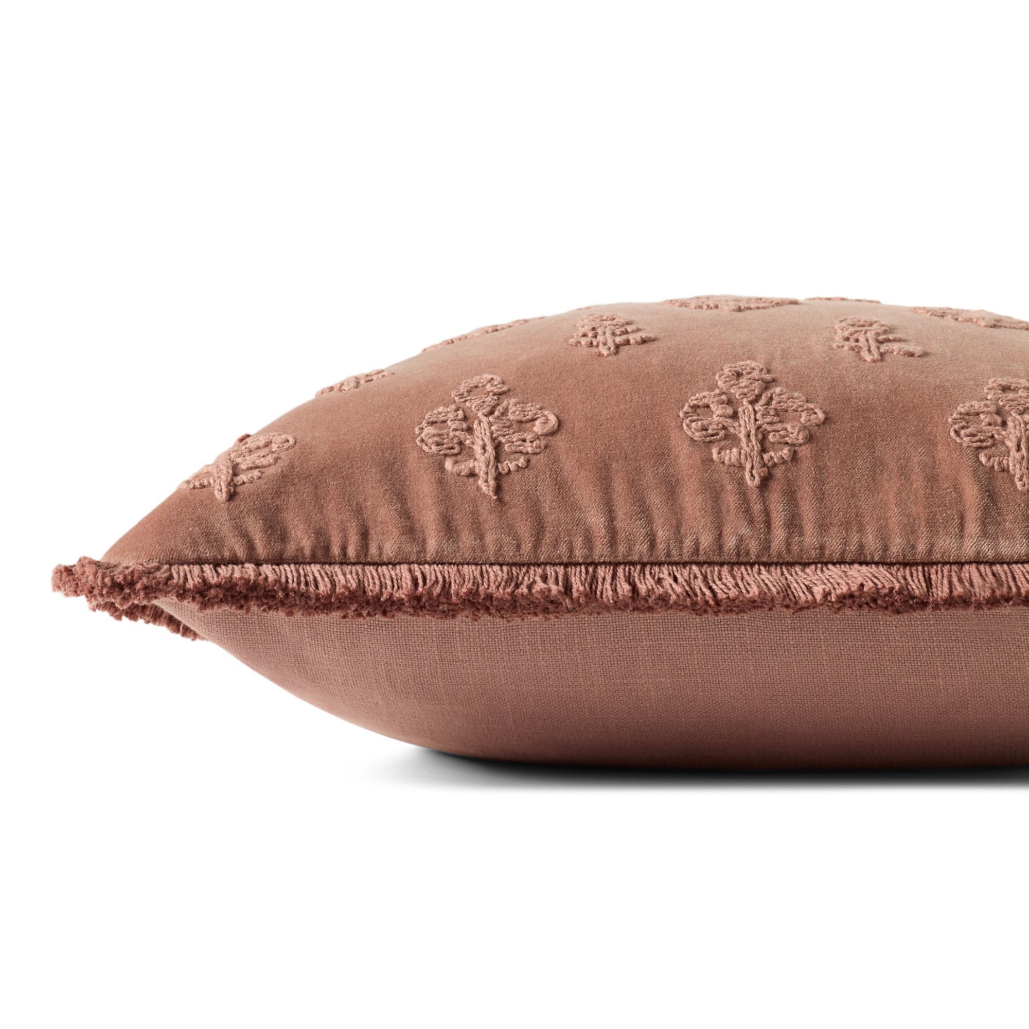 Chris Loves Julia x Loloi Darla 18'' x 18'' Cover with Down Pillow